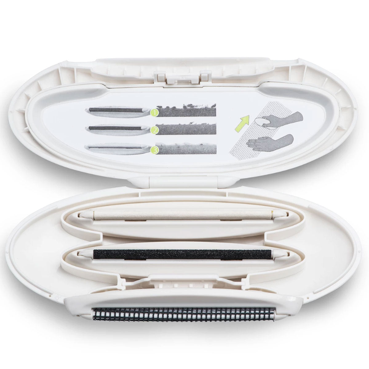 Gleener Portable Fuzz Remover - On the Go Set in Fuscia