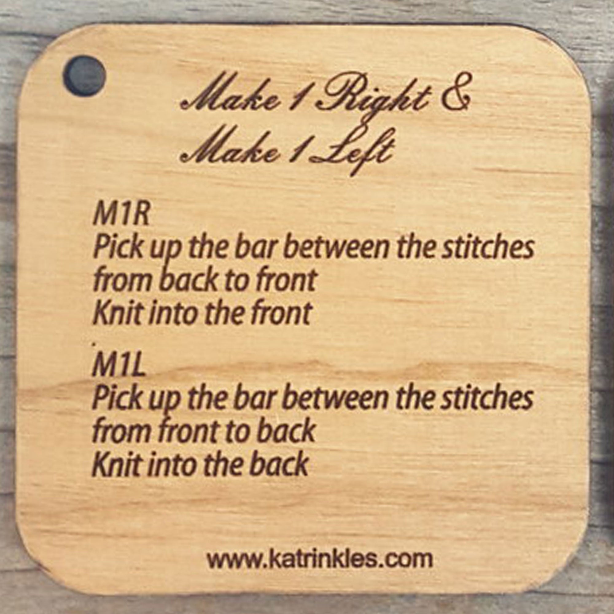 Katrinkles Mini Tools - Ideal for Knitting and Crocheting, Available in Right and Left Versions