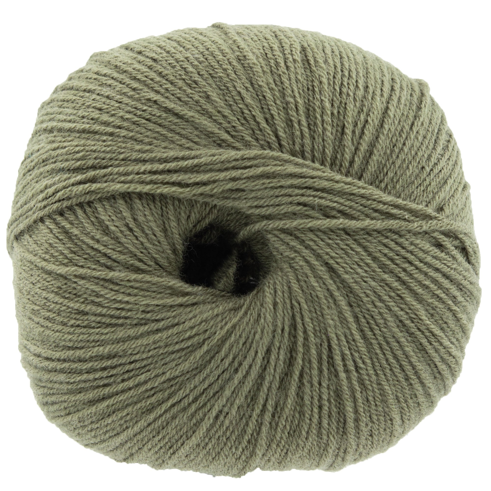 Ethical and Sustainable Knitting for Olive Merino Yarn - Dusty Olive