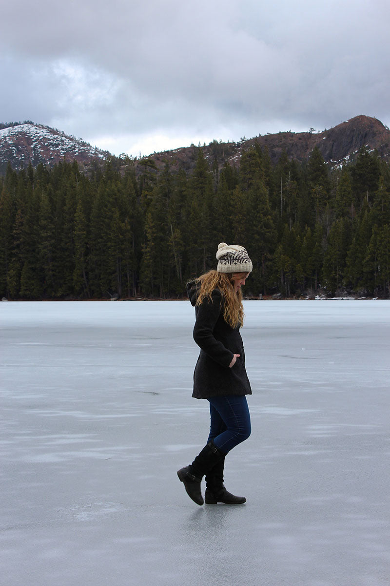Justine Chenel Designs Alpine Lakes Beanie Pattern - Adult Medium PDF Download