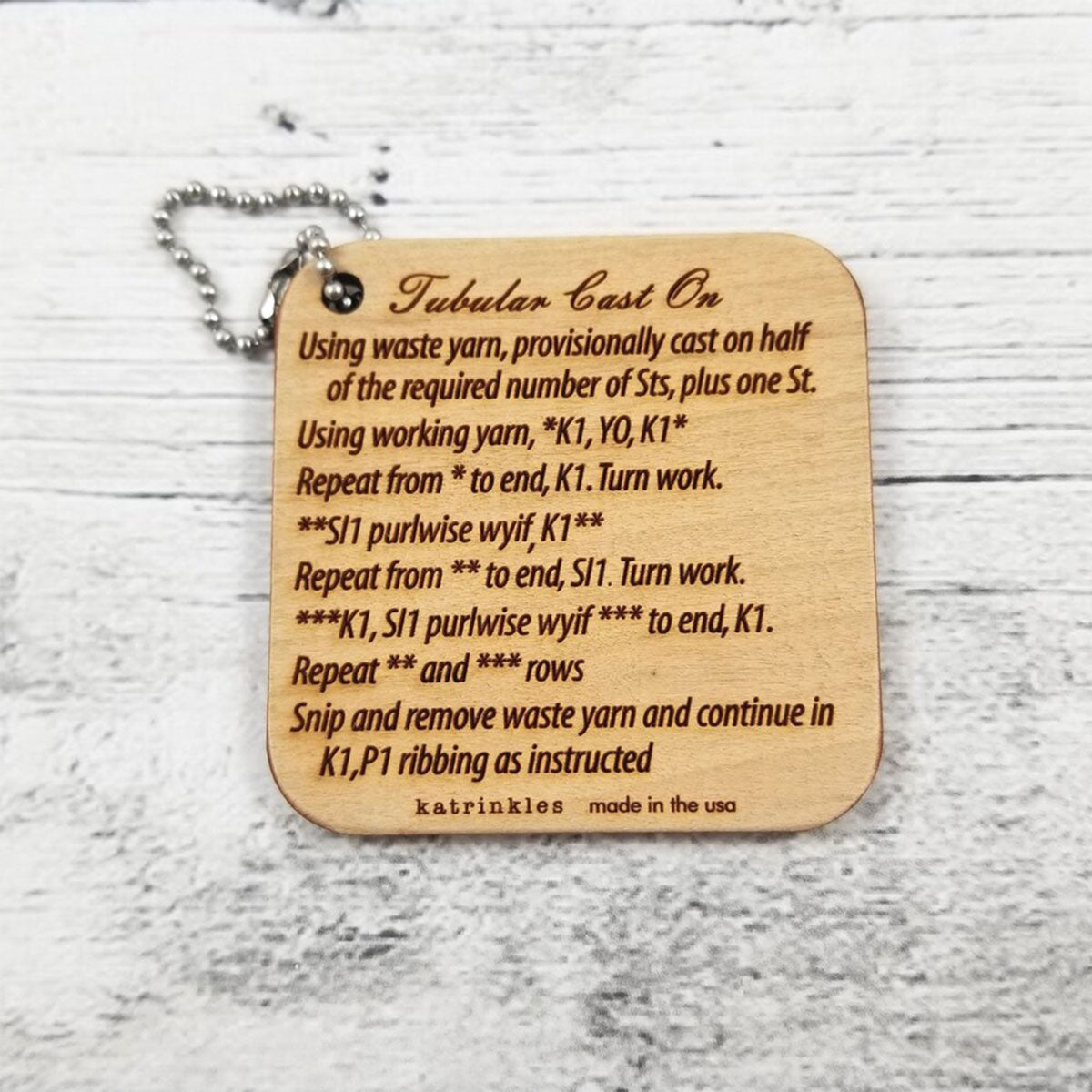 Katrinkles Mini Tubular Cast On Tools - Lightweight and Handy Knitting & Crocheting Accessories