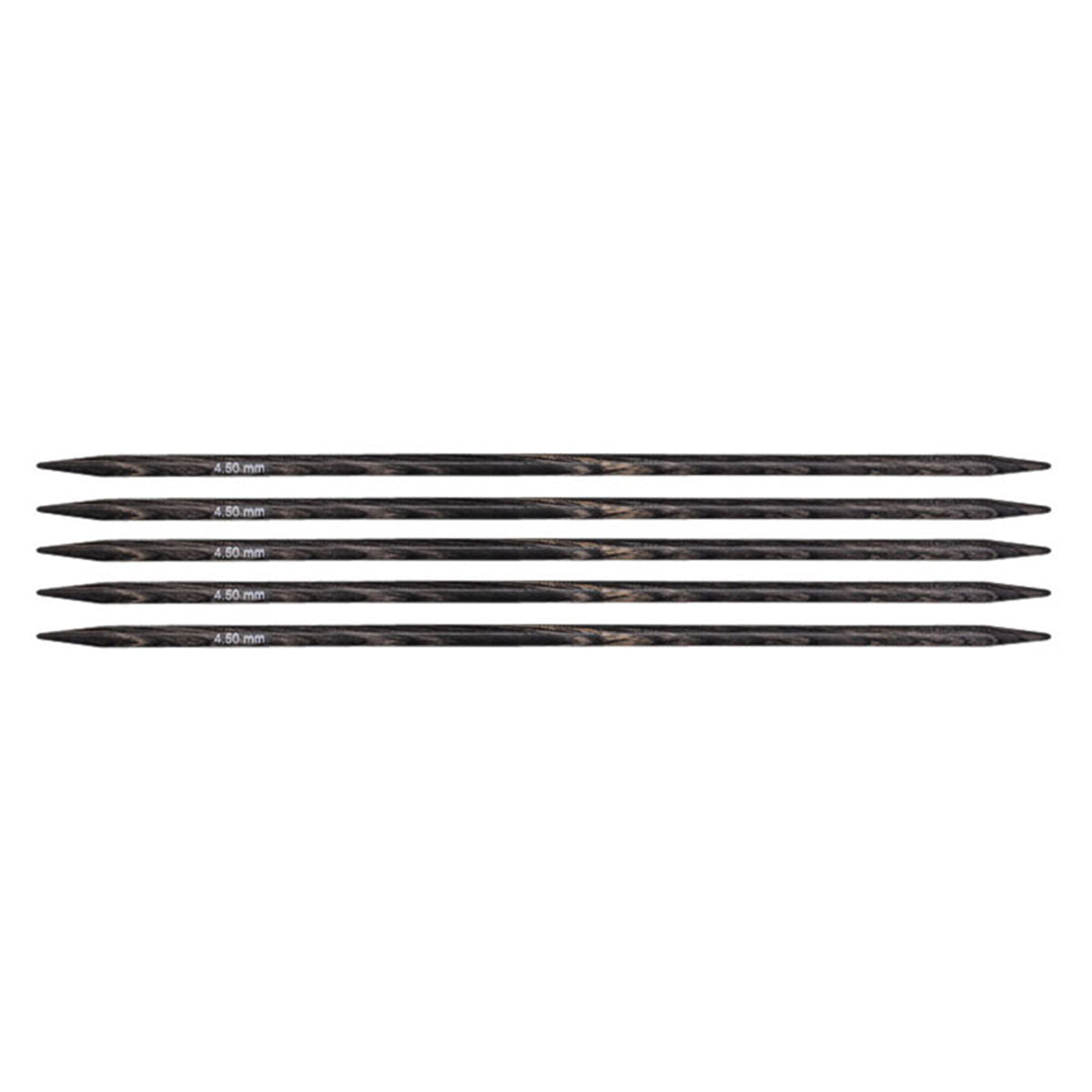 KnitPro Dreamz Double Point Needles - Premium US 7 - 6 (4.5mm) Grey Onyx for Stunning Knitting