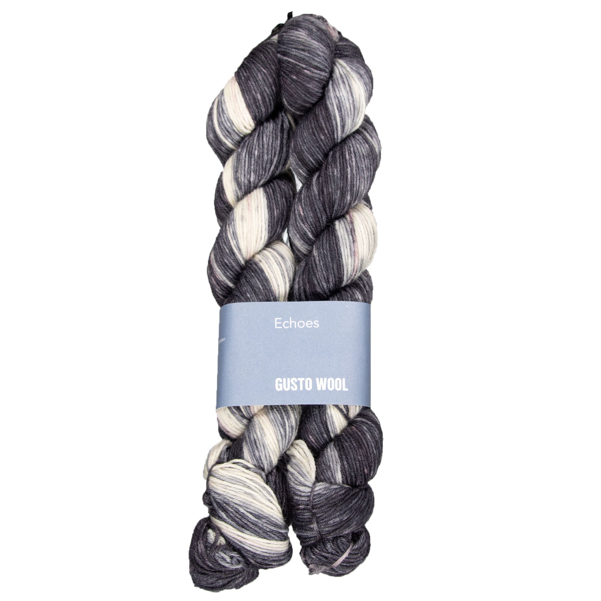 Gusto Wool Echoes Self - Striping Prismatic Sock Yarn - 1511