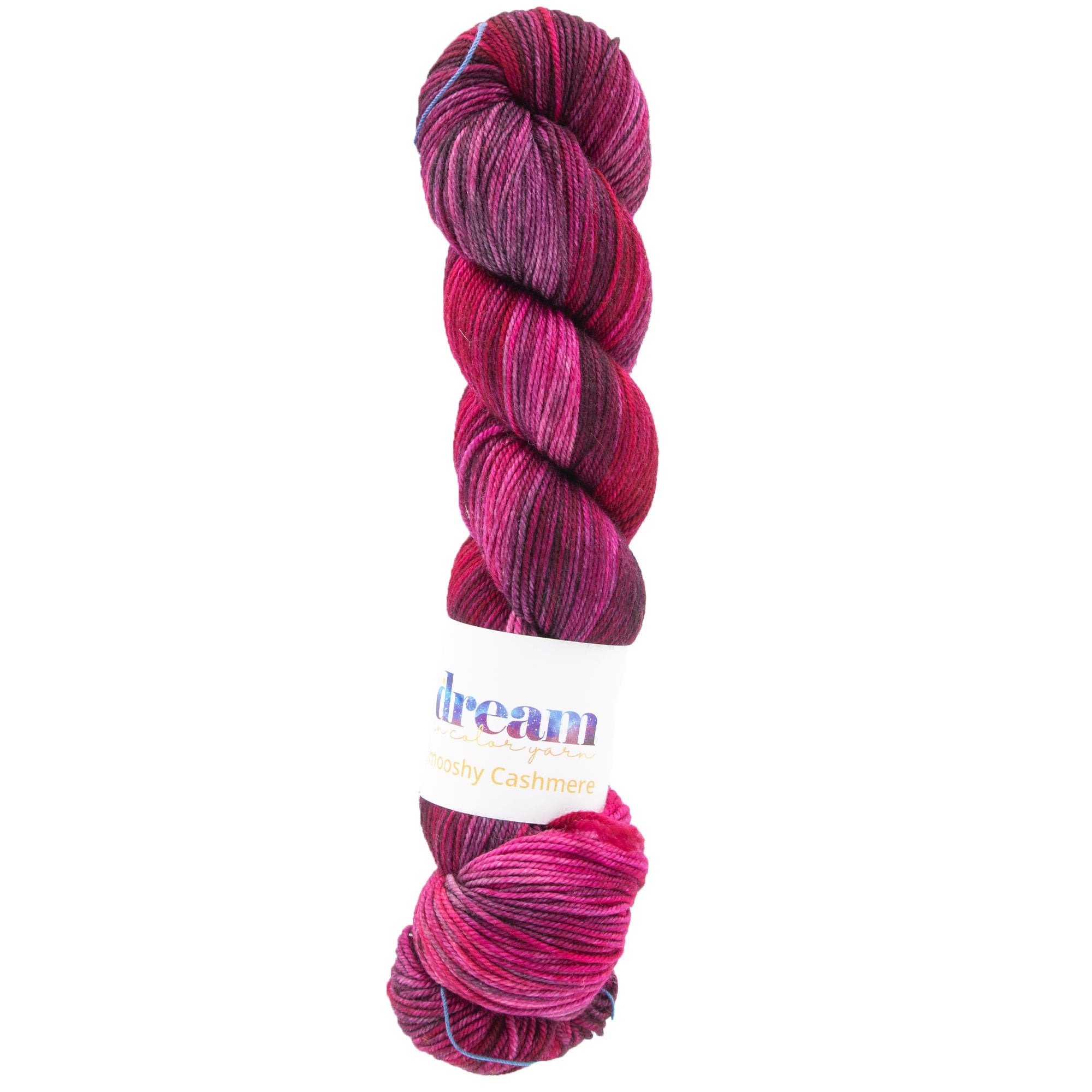 Dream in Color Smooshy Cashmere Luxury Yarn - Stunning Wineberry