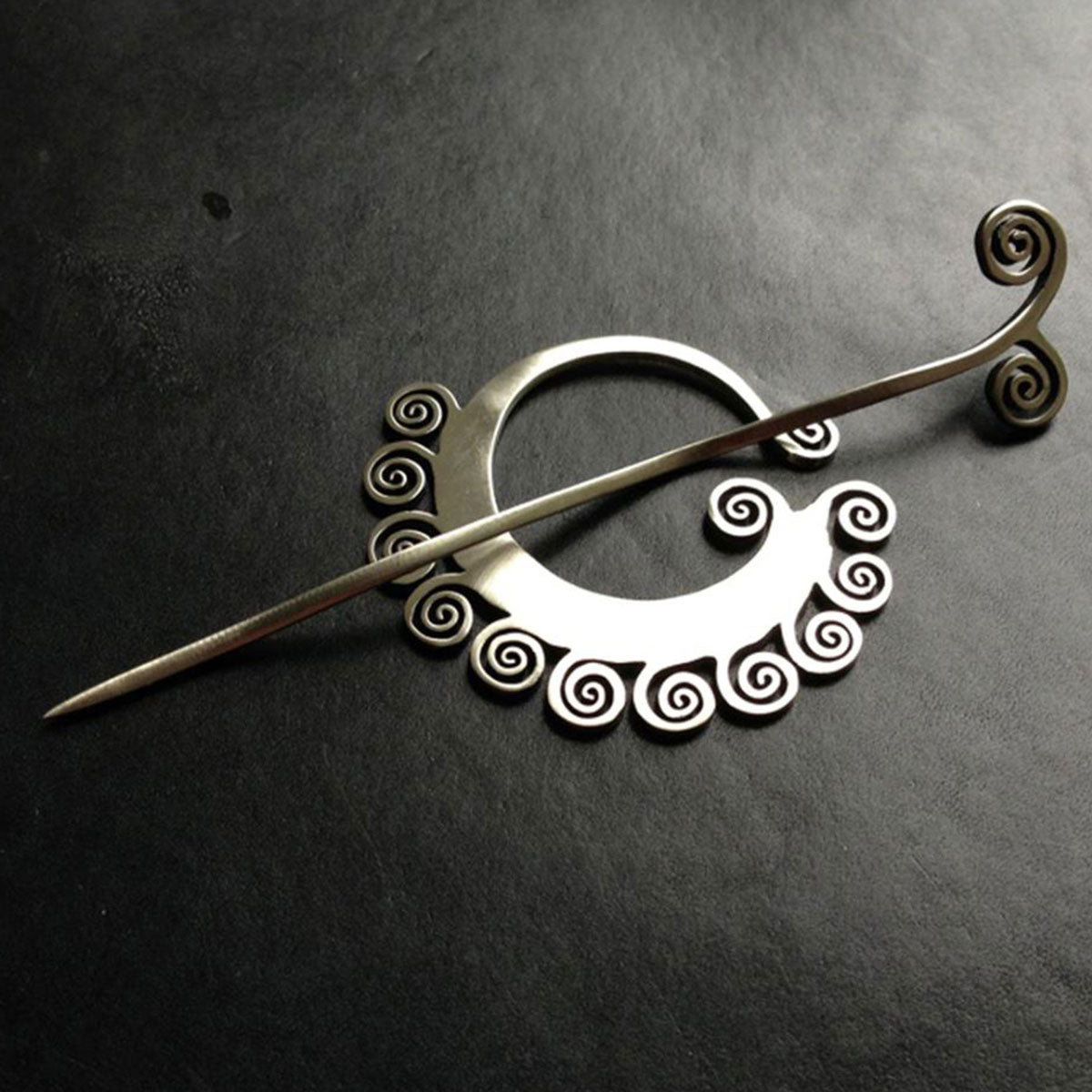 JUL Coil Shawl Pin - Exclusive and Stylish