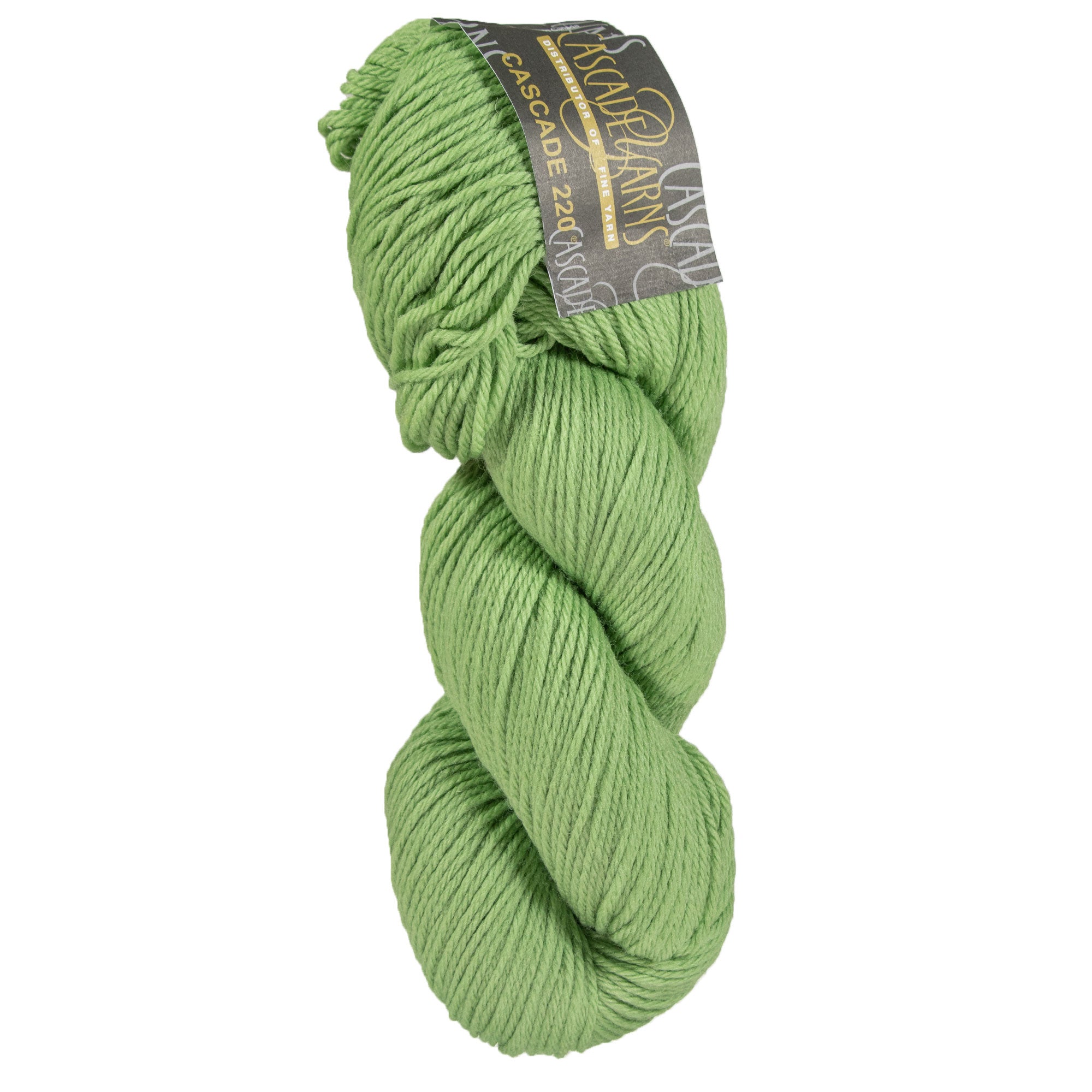 Cascade 220 Yarn - 9684 Green Tea - Premium Peruvian Highland Wool