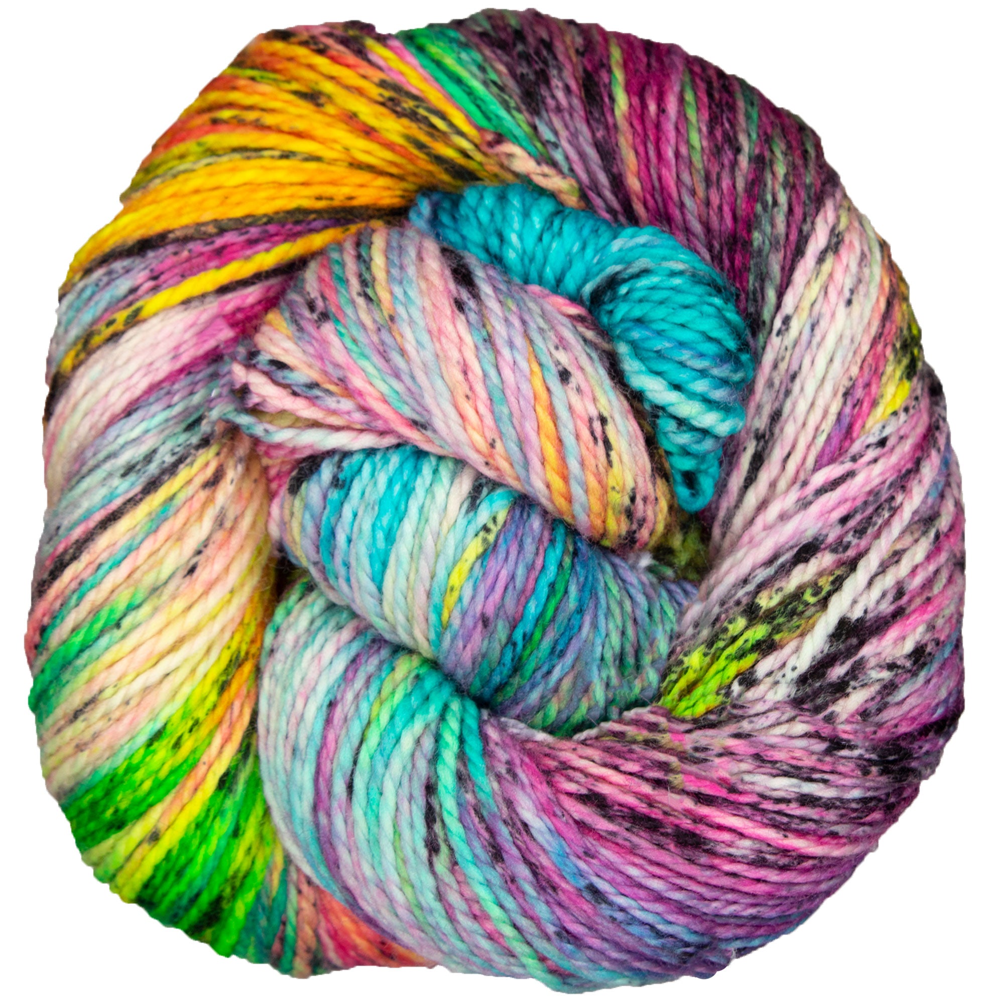Hot Deal! Madelinetosh Electric Rainbow Farm Twist Hand - Dyed Yarn for Knitting Projects