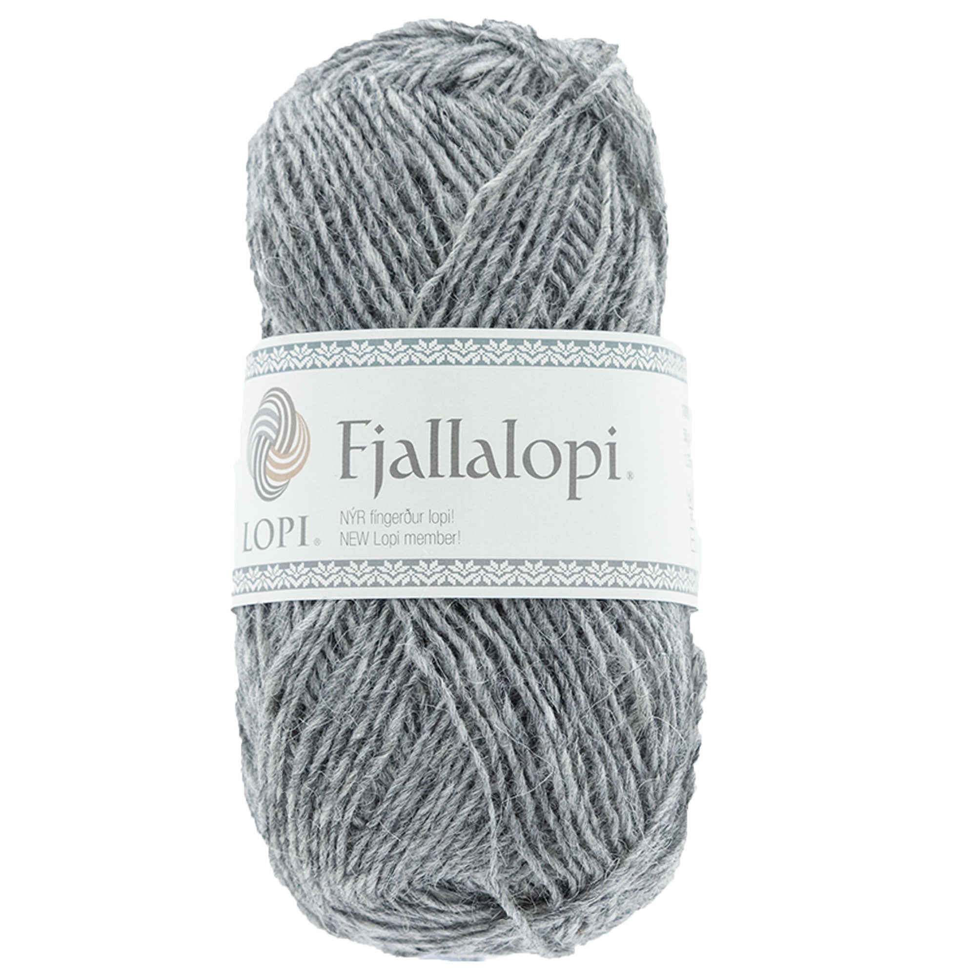 Lopi Fjallalopi Yarn - 3056 Grey Sky: Ideal for Lightweight Garment Crafting