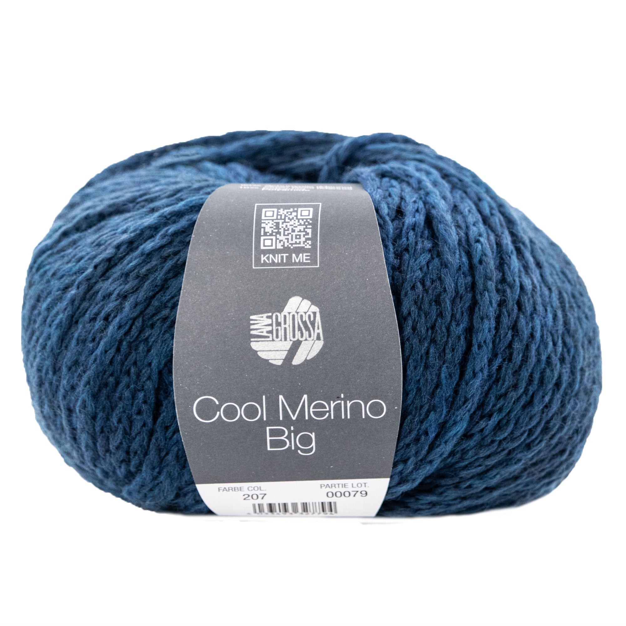 Lana Grossa Cool Merino Big Yarn - Premium 207 Ink