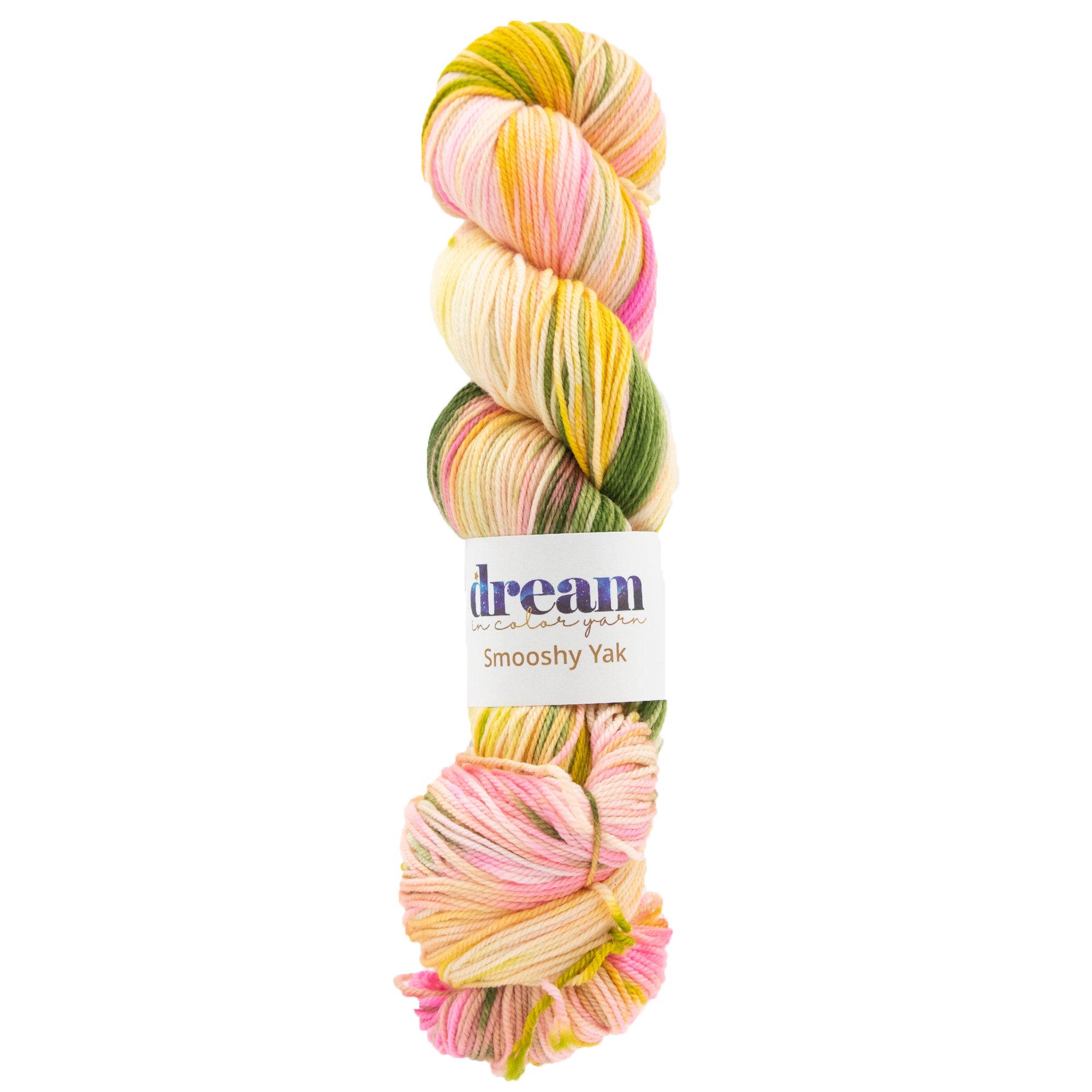 Dream in Color Smooshy Yak Yarn - Guava Nice Day: Luxurious Merino & Yak Blend