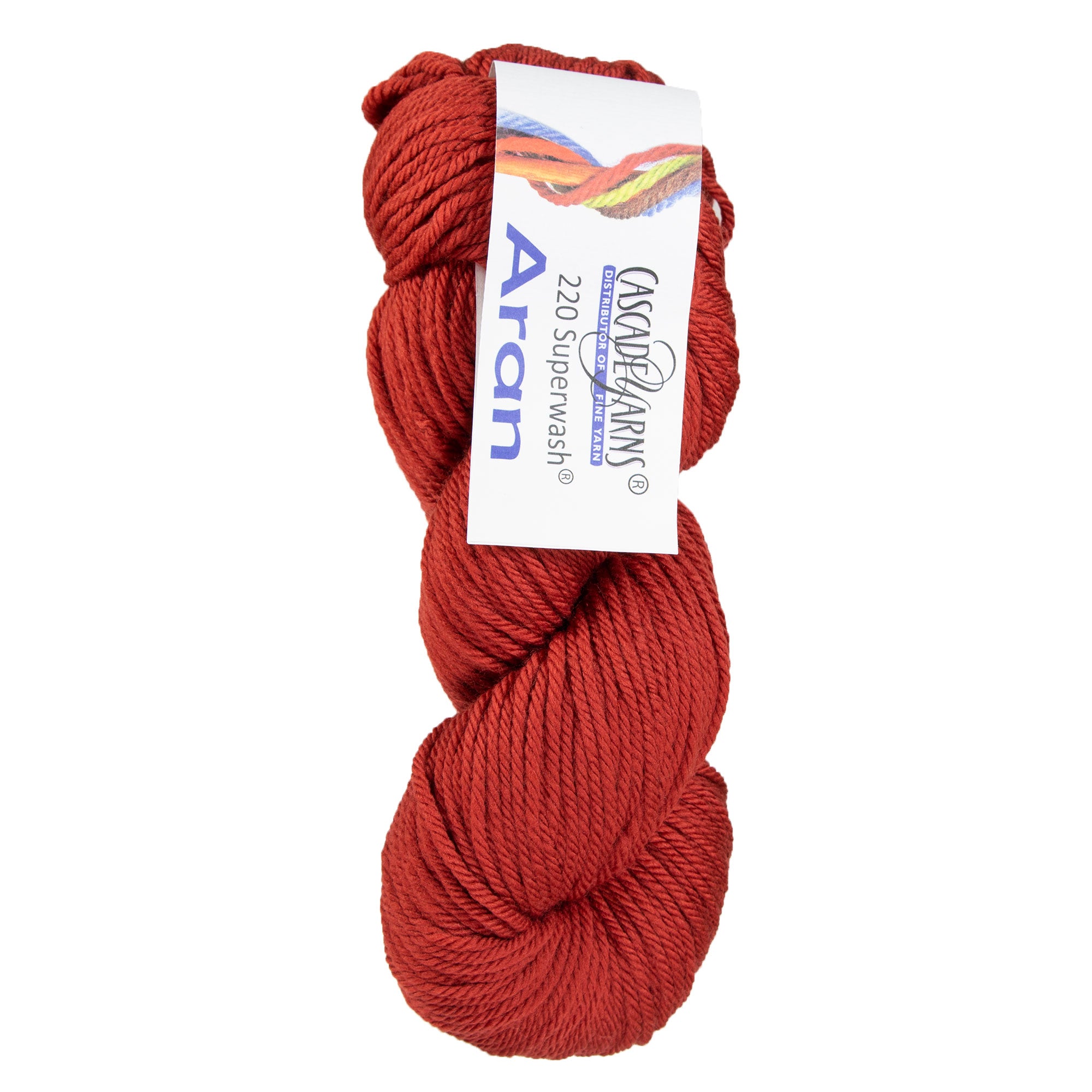 Cascade Yarns 220 Superwash Aran Yarn - Soft & Quick Crafting Chili 0274