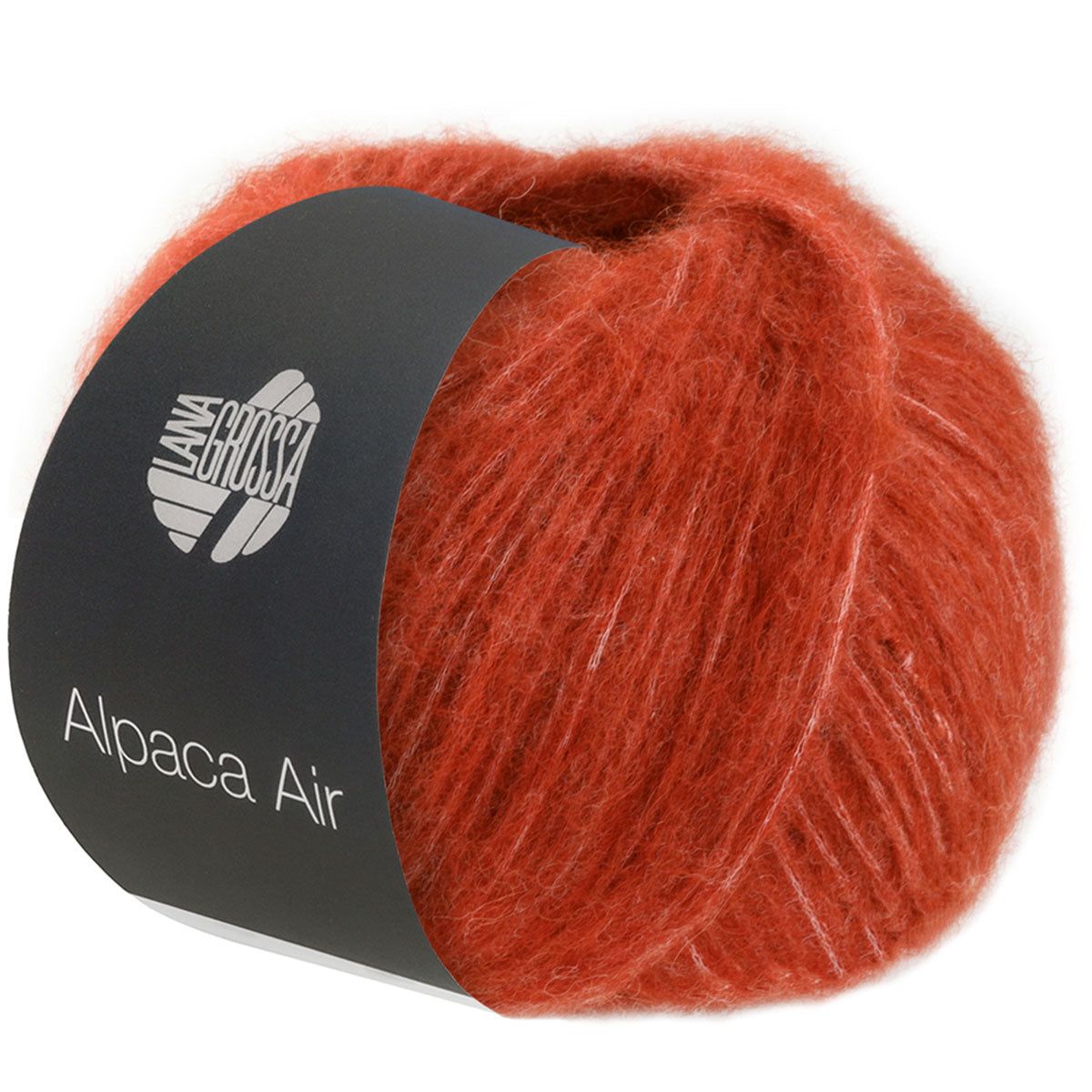 Lana Grossa Alpaca Air Yarn - 19 Rust Red