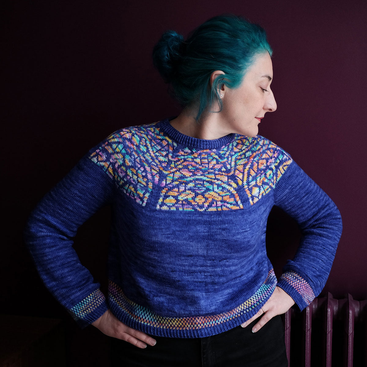 Julie Knits in Paris - Gaudi Sweater Pattern Collection PDF Download