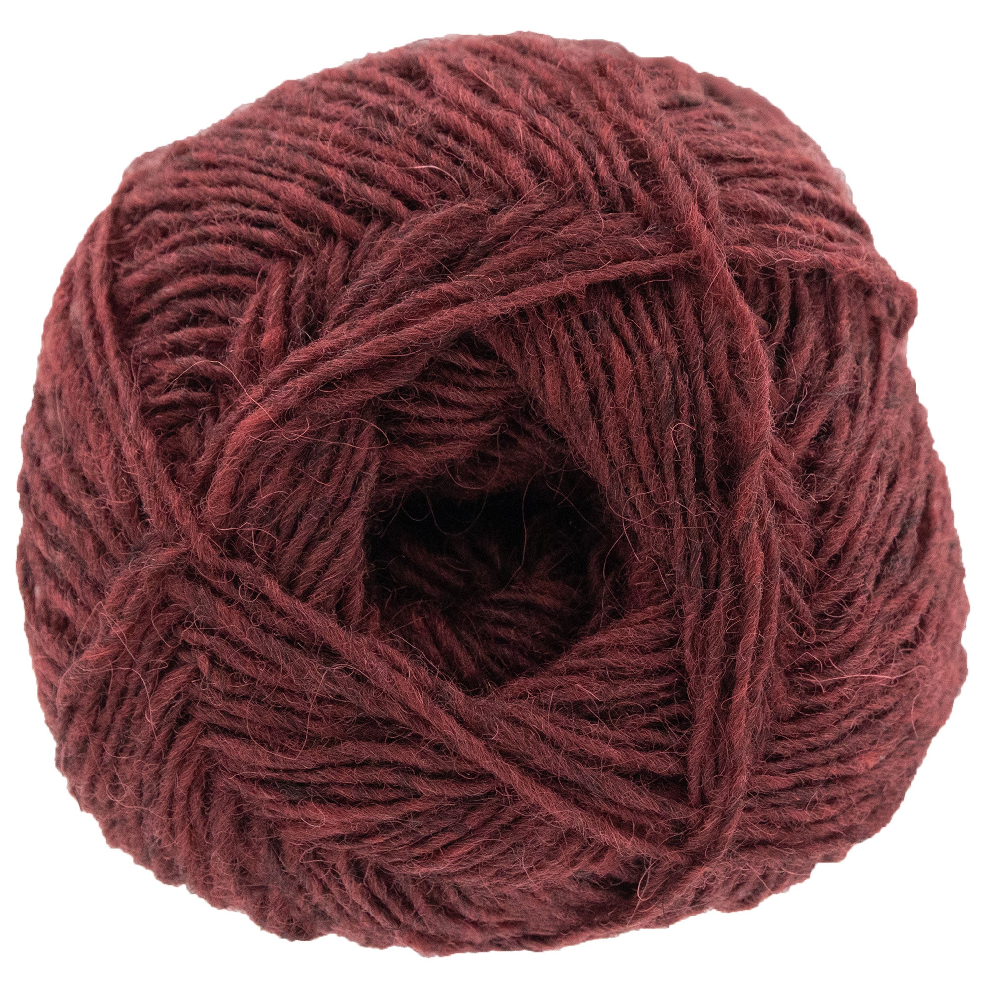 Lopi Fjallalopi Yarn - 3060 Maroon: 100% Icelandic Wool for Lightweight Garments
