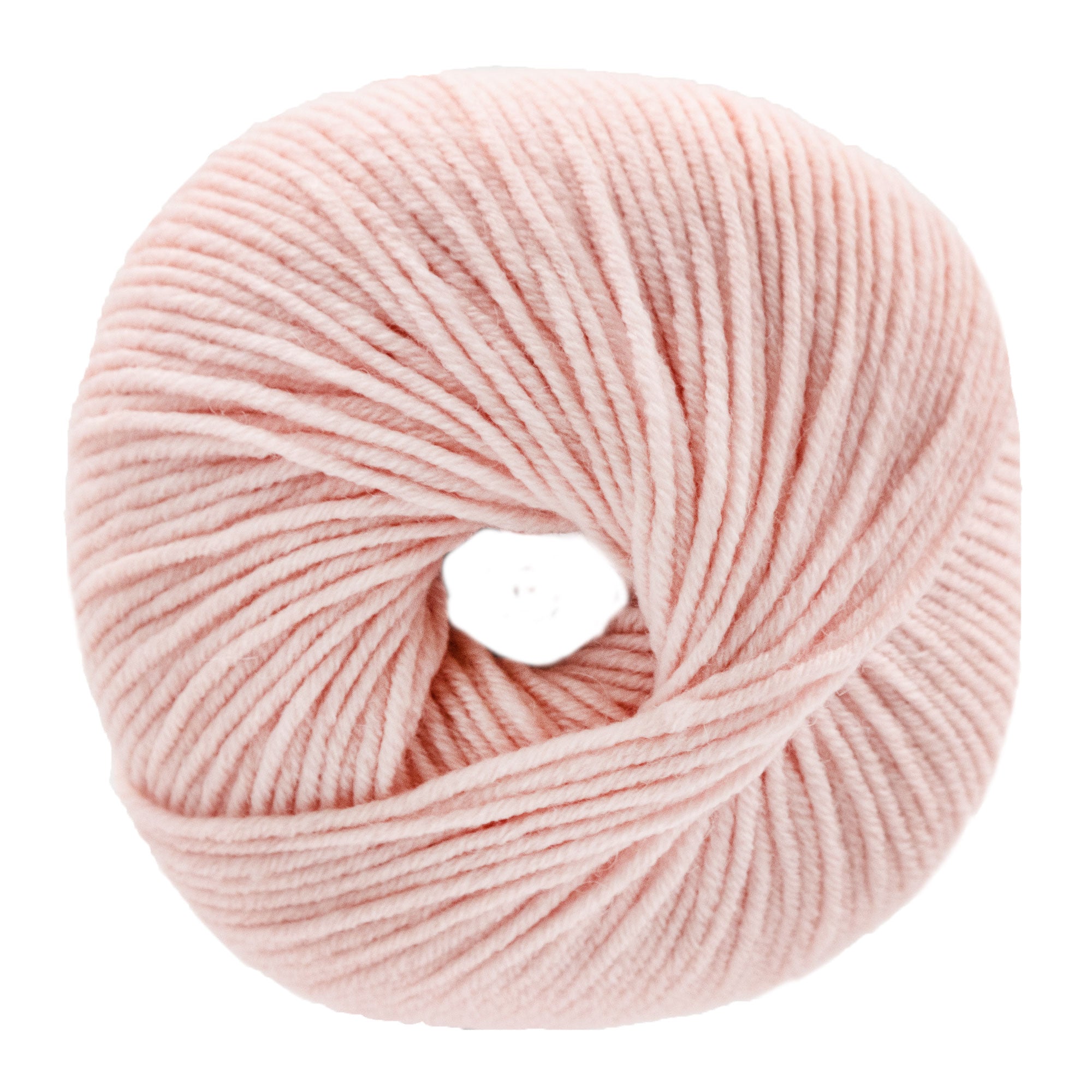 Lana Grossa Cool Wool Big Yarn - 0605 Soft Pink: Luxury Machine - Washable Merino Yarn