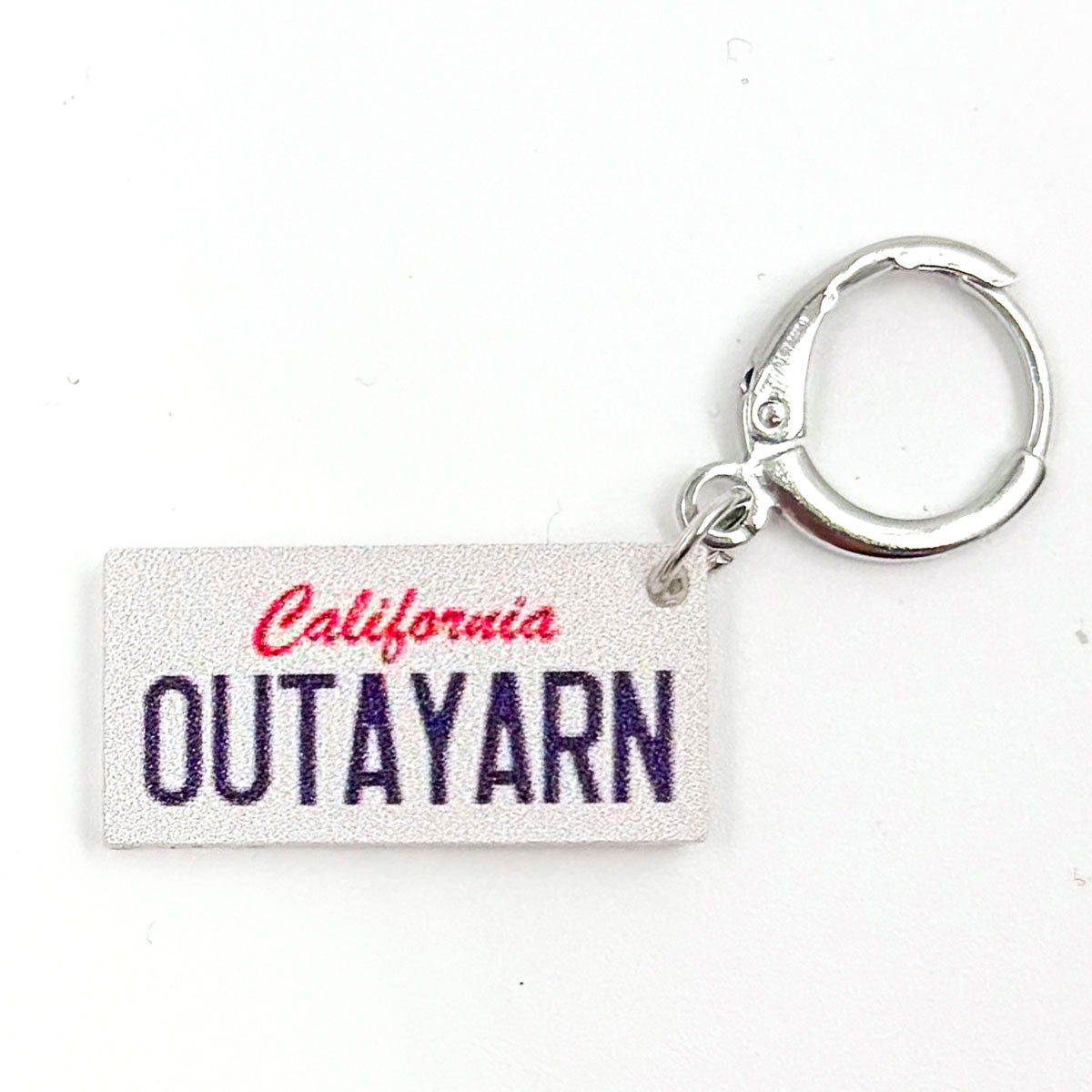 Jimmy Beans Wool State Stitch Markers - California: Commemorative USA Road Trip Edition