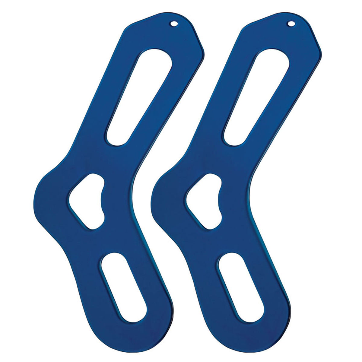 KnitPro Translucent Aqua Medium Sock Blockers - Ideal for Perfectly Shaped Socks
