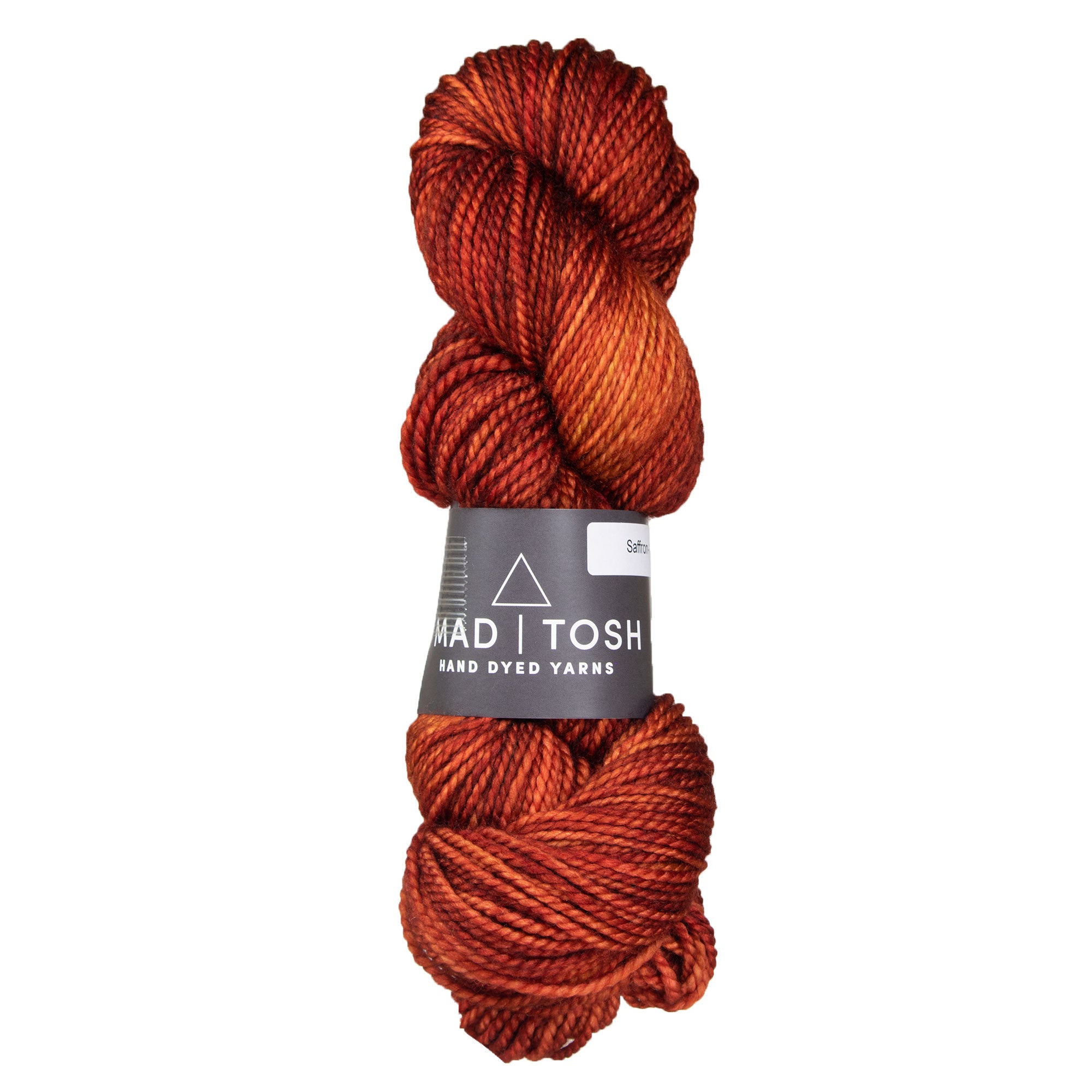 Madelinetosh Farm Twist Hand - Dyed Yarn in Saffron Shade