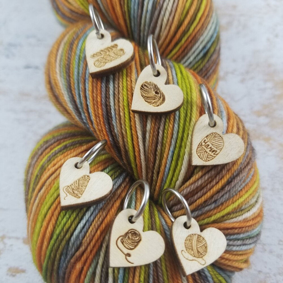 Charming Katrinkles Stitch Markers for Yarn Lovers