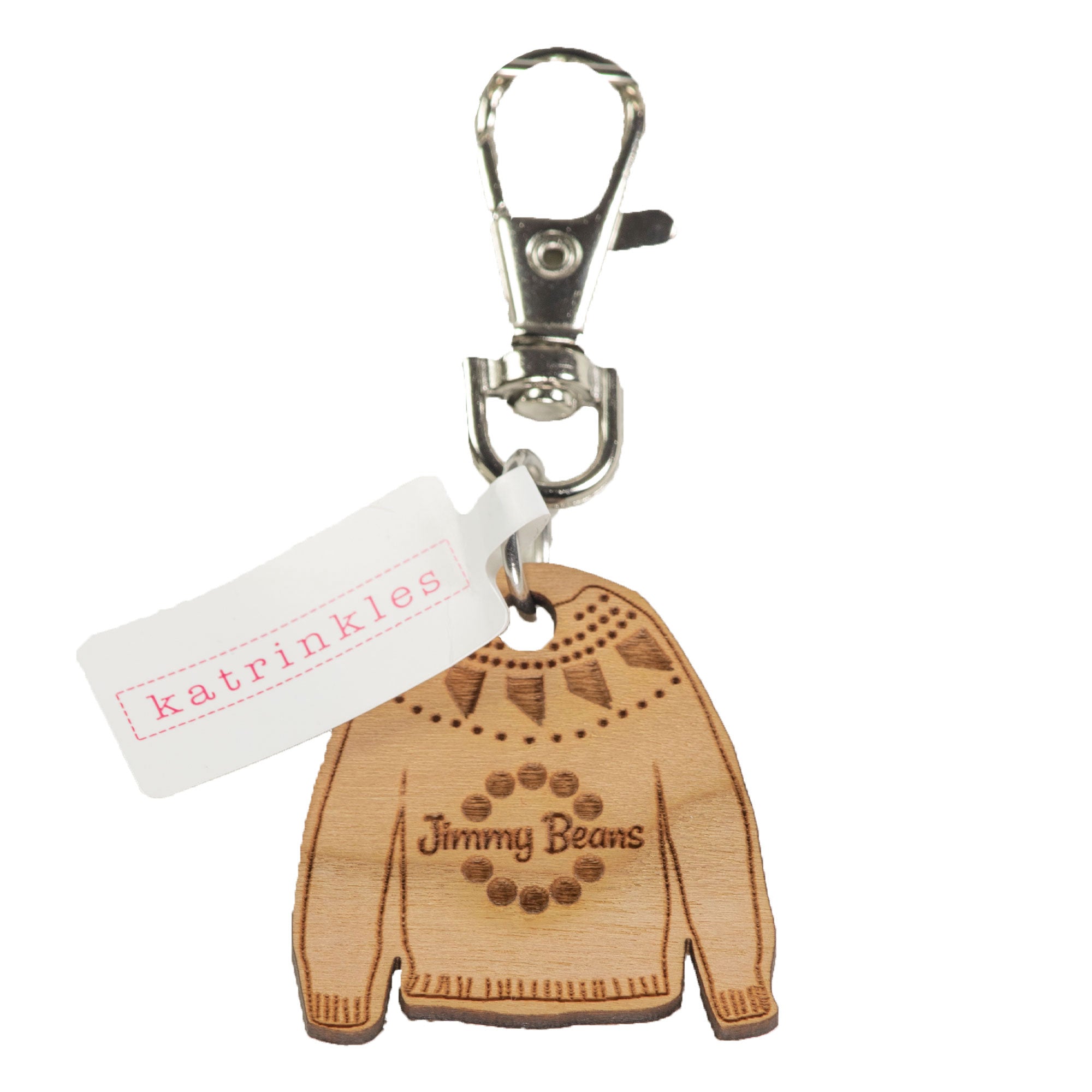 Charming Katrinkles Fobs - Jimmy Beans Yoke Sweater Keyring Accessory