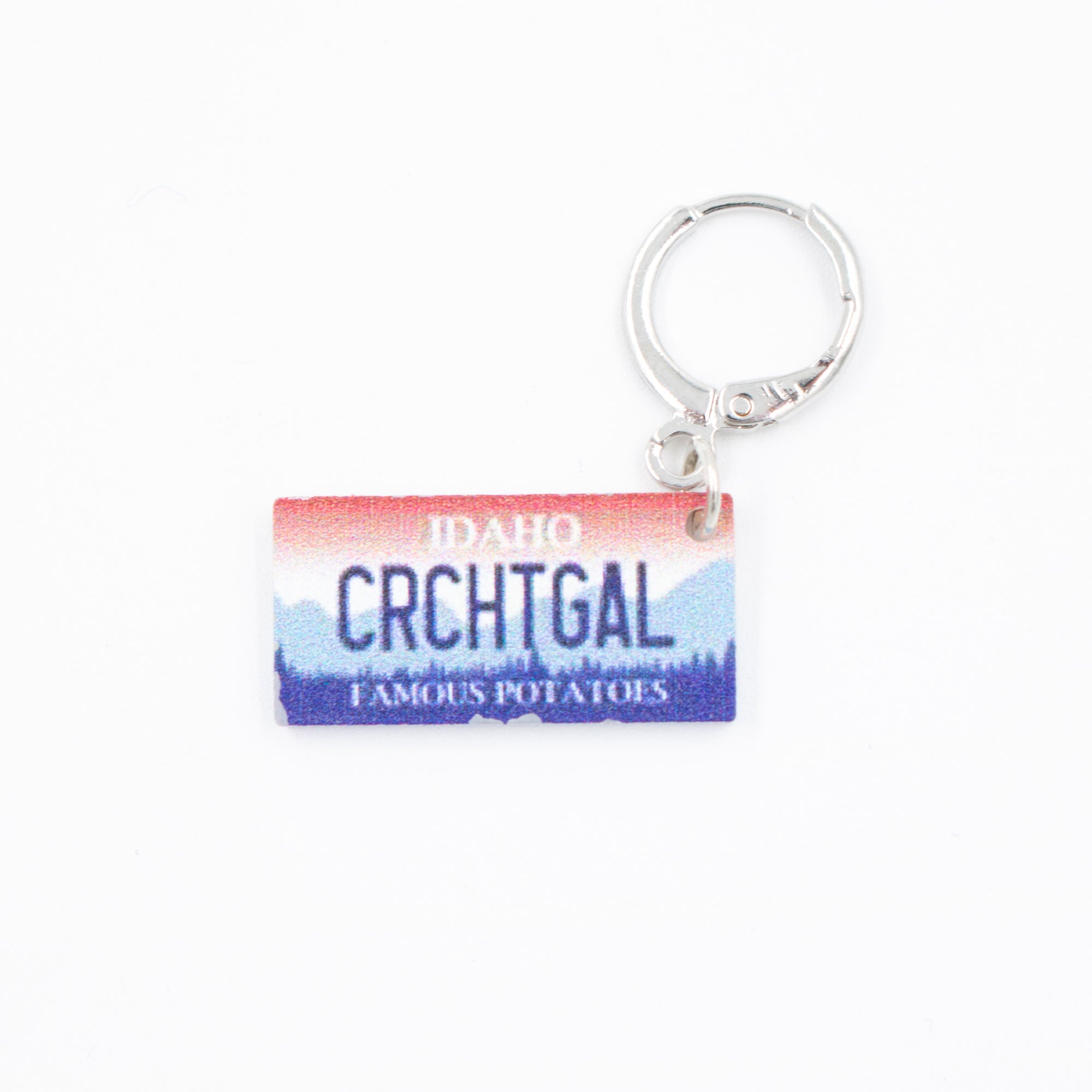 Jimmy Beans Wool Exclusive Idaho State Stitch Markers - Ideal for Cross - USA Stitching Adventures