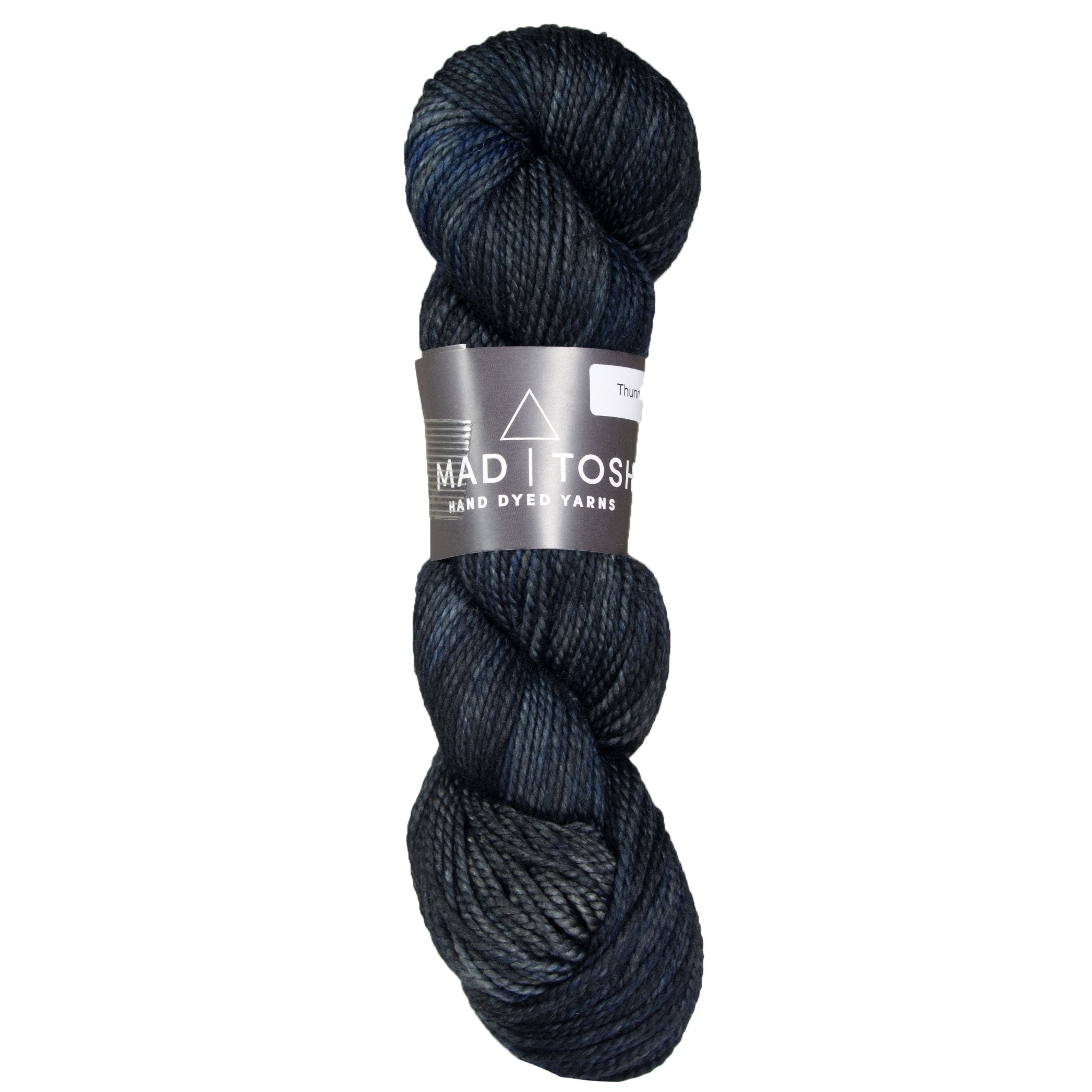 Madelinetosh Farm Twist Yarn - Thunderstorm: Exquisitely Hand - Dyed Wool Yarn