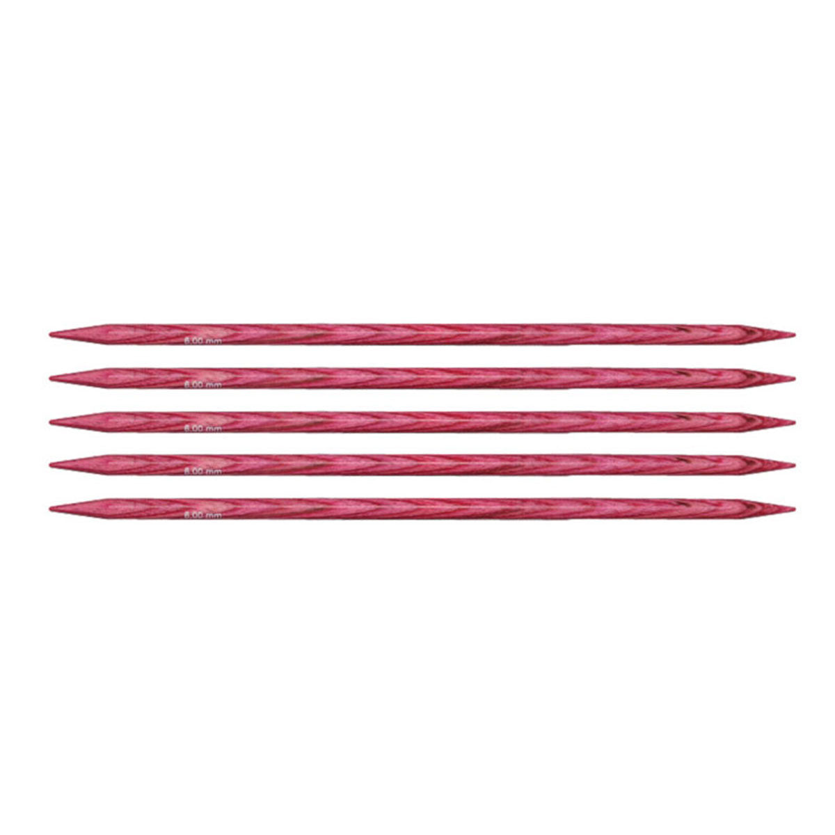 KnitPro Dreamz Double Point Needles - Superb US 10 - 5 (6.0mm) Candy Pink for Stunning Knitting