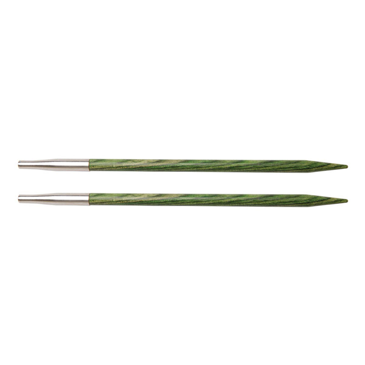 KnitPro Dreamz Special Interchangeable Needle Tips (16 Cable Compatible) - US 9 (5.5mm) Misty Green Knitting Needles