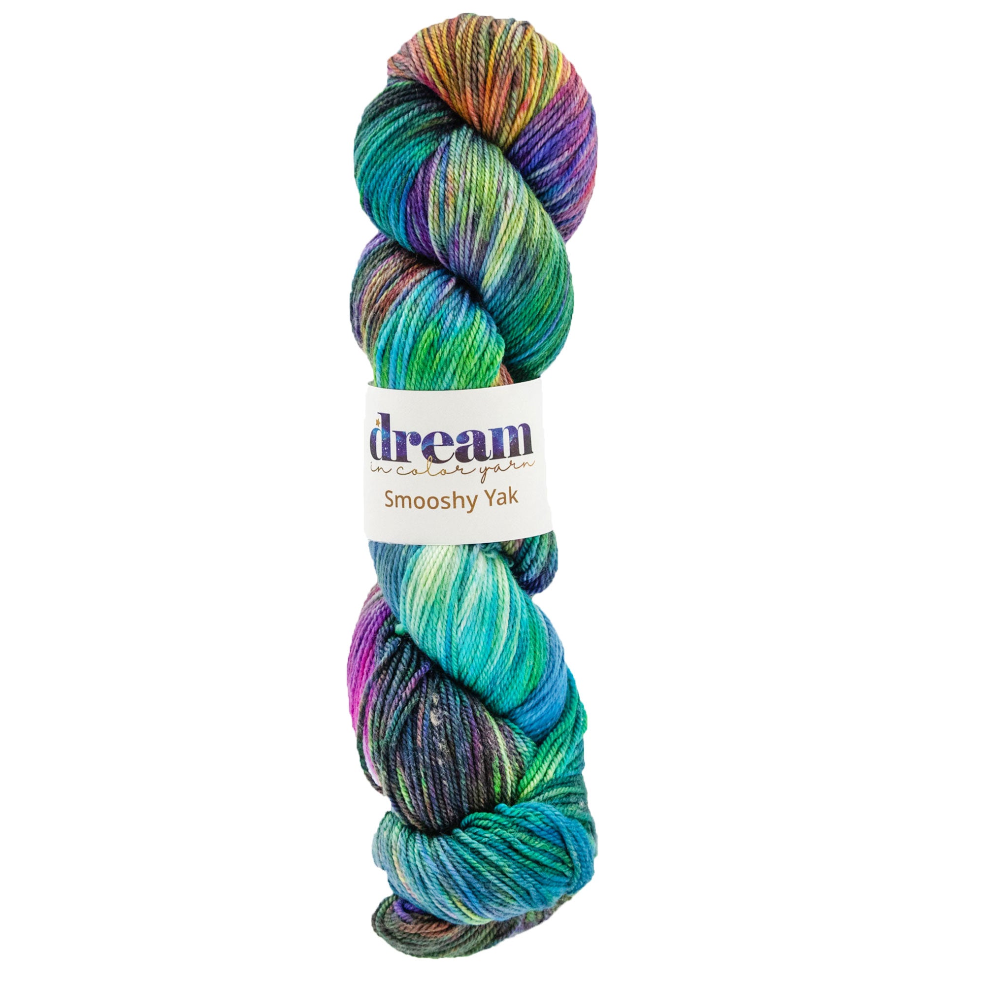 Dream in Color Smooshy Yak Yarn - Exquisite Mermaid Shoes Inspired