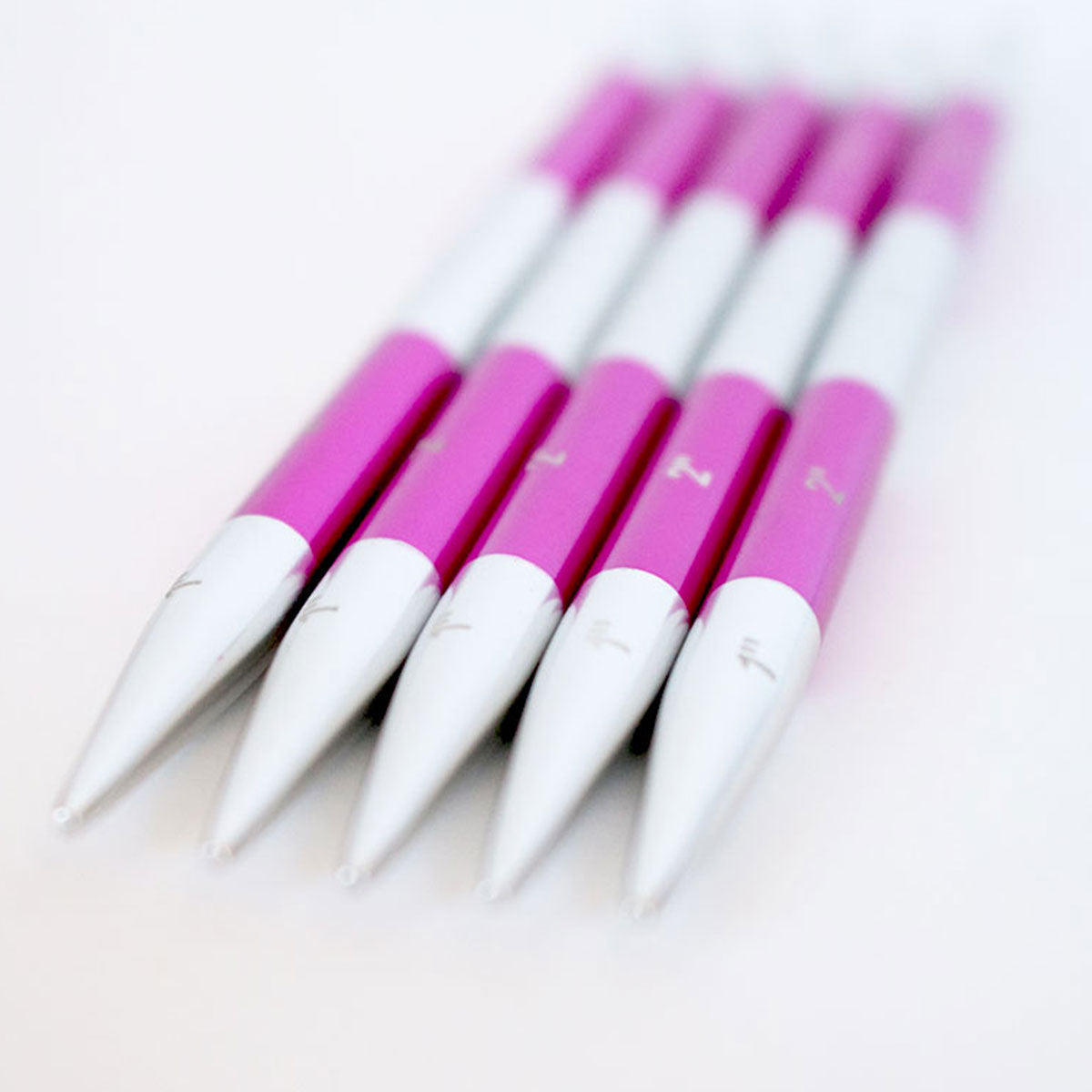 Jimmy Beans Wool Jimmy's SmartStix Double Pointed Needles - Premium US 2 (2.75mm) - 8 Color - Coded Knitting Needles