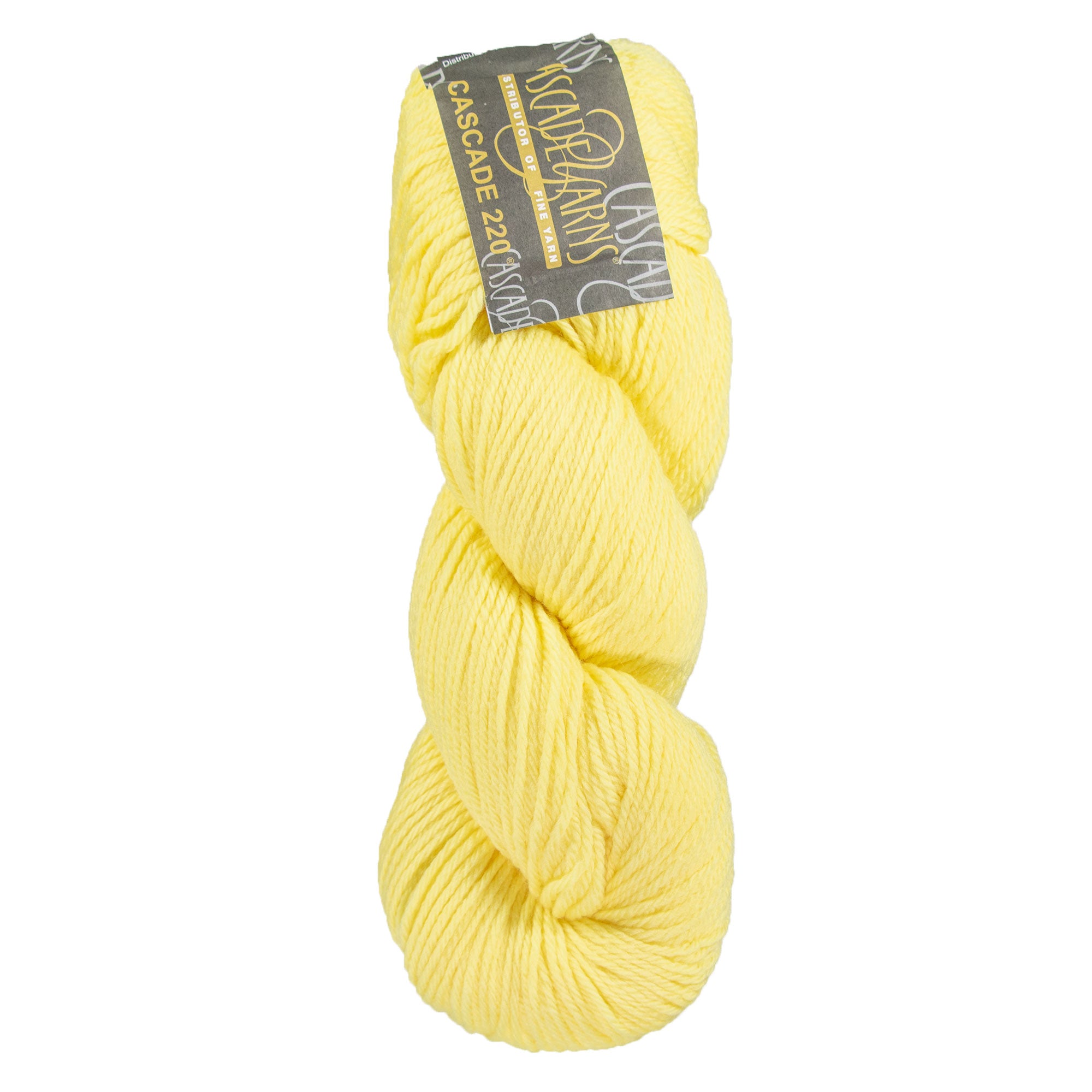 Cascade 220 Yarn - 8687 Butter - 100% Pure Peruvian Highland Wool for All Knitting Projects