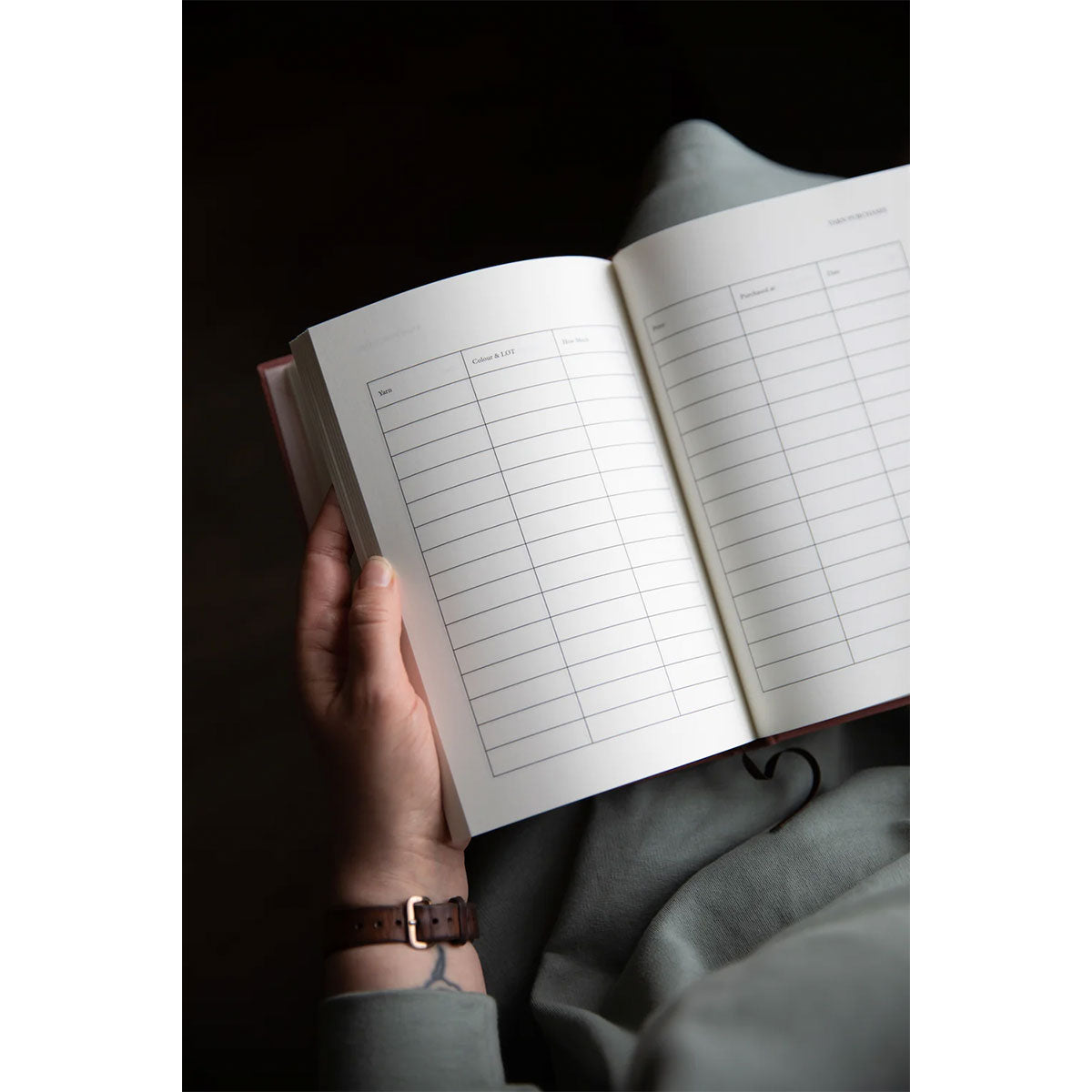 Laine Magazine My Knitting Notes - Stunning Yellow Mustard Color Notebook