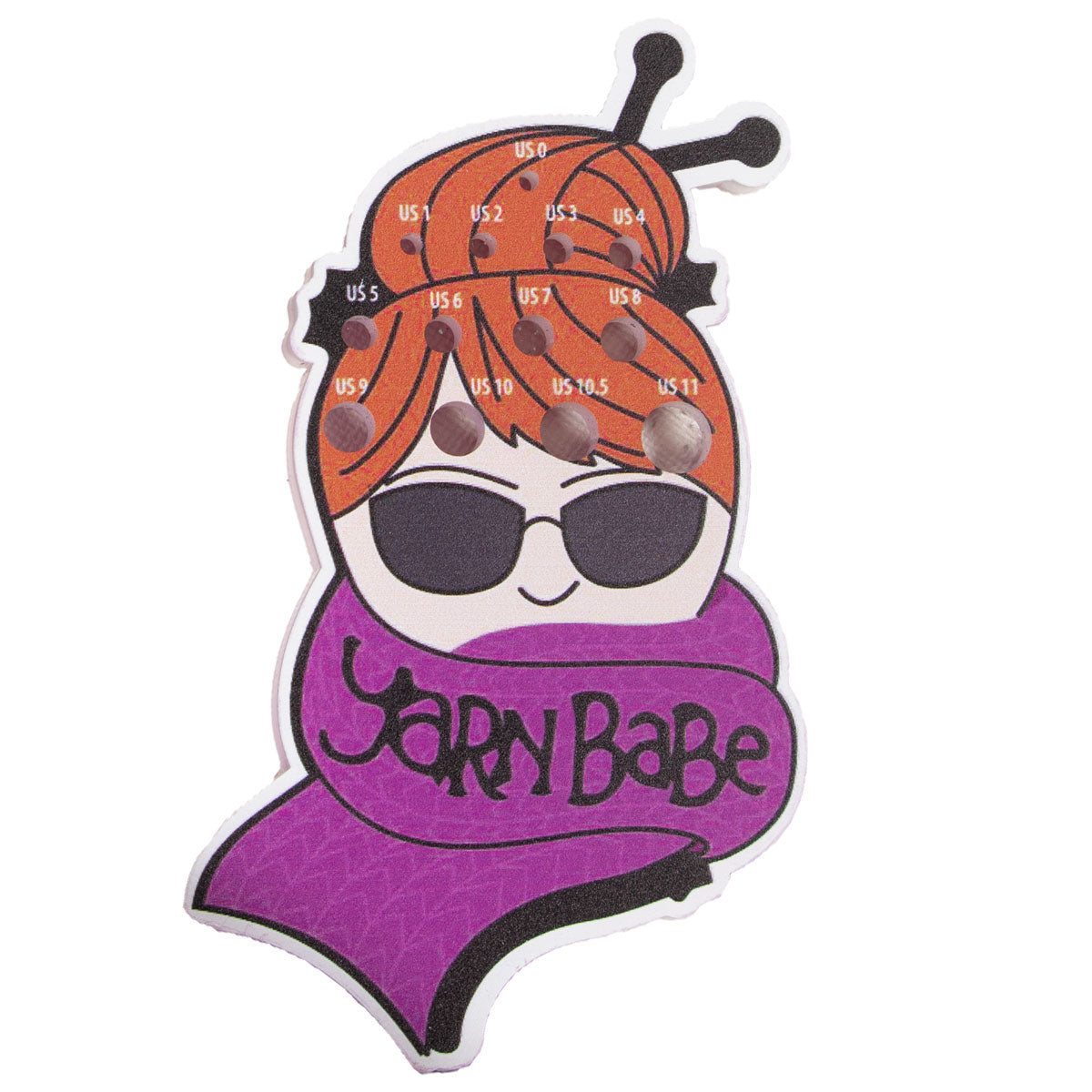 Hot Deal! Jimmy Beans Wool Yarn Babe Mauve Scarf Needle Gauge and Accessories