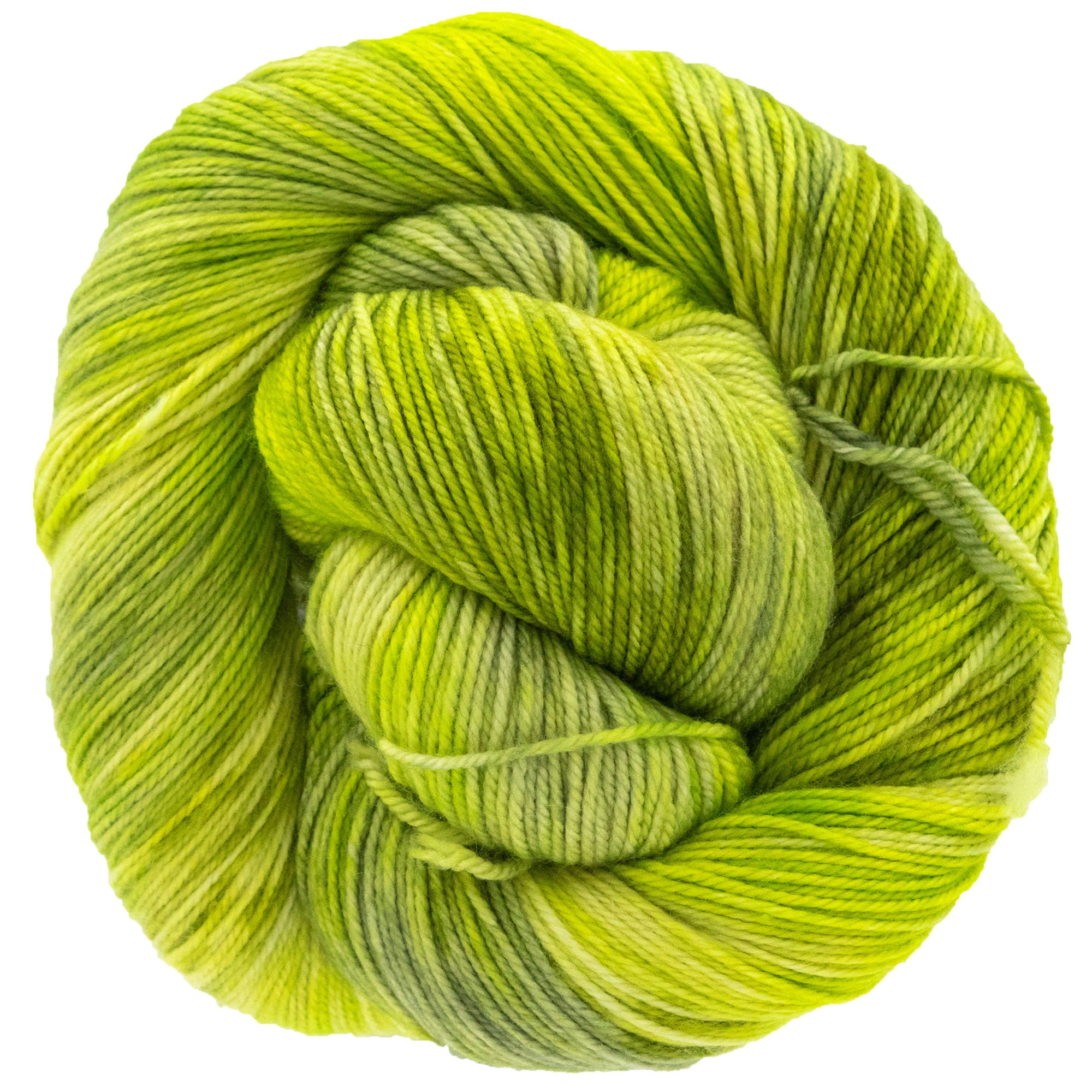 Dream in Color Smooshy Cashmere Yarn - Stunning Neon Cream