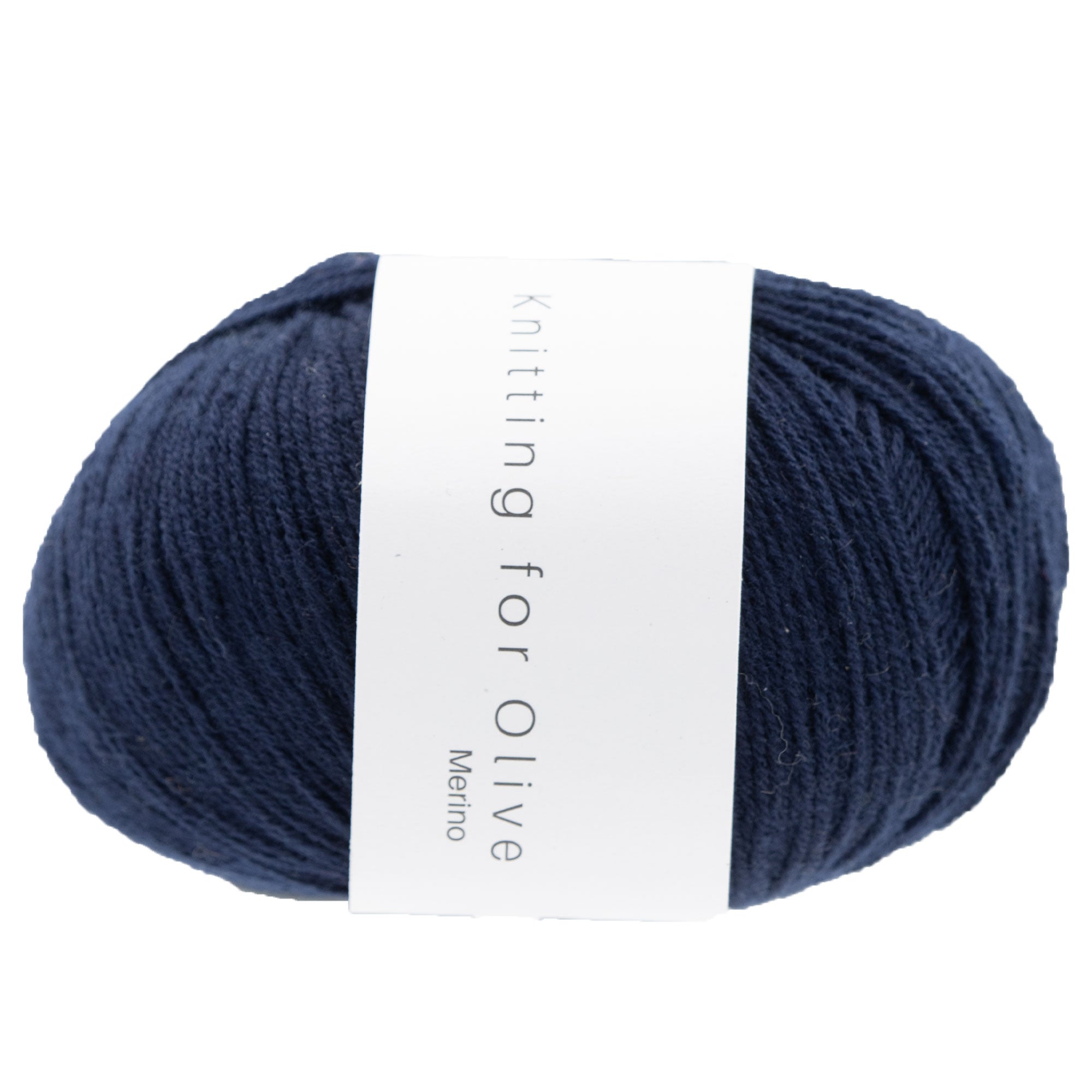 Eco-Friendly Knitting for Olive Merino Yarn in Navy Blue - Ideal for All Seasons