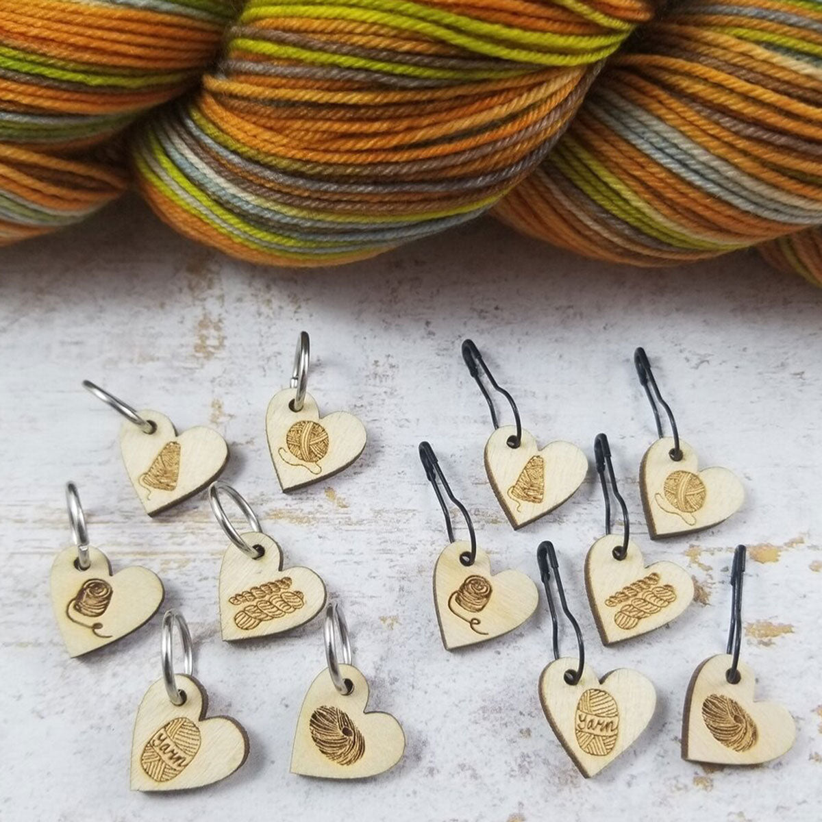 Charming Katrinkles Stitch Markers for Yarn Lovers