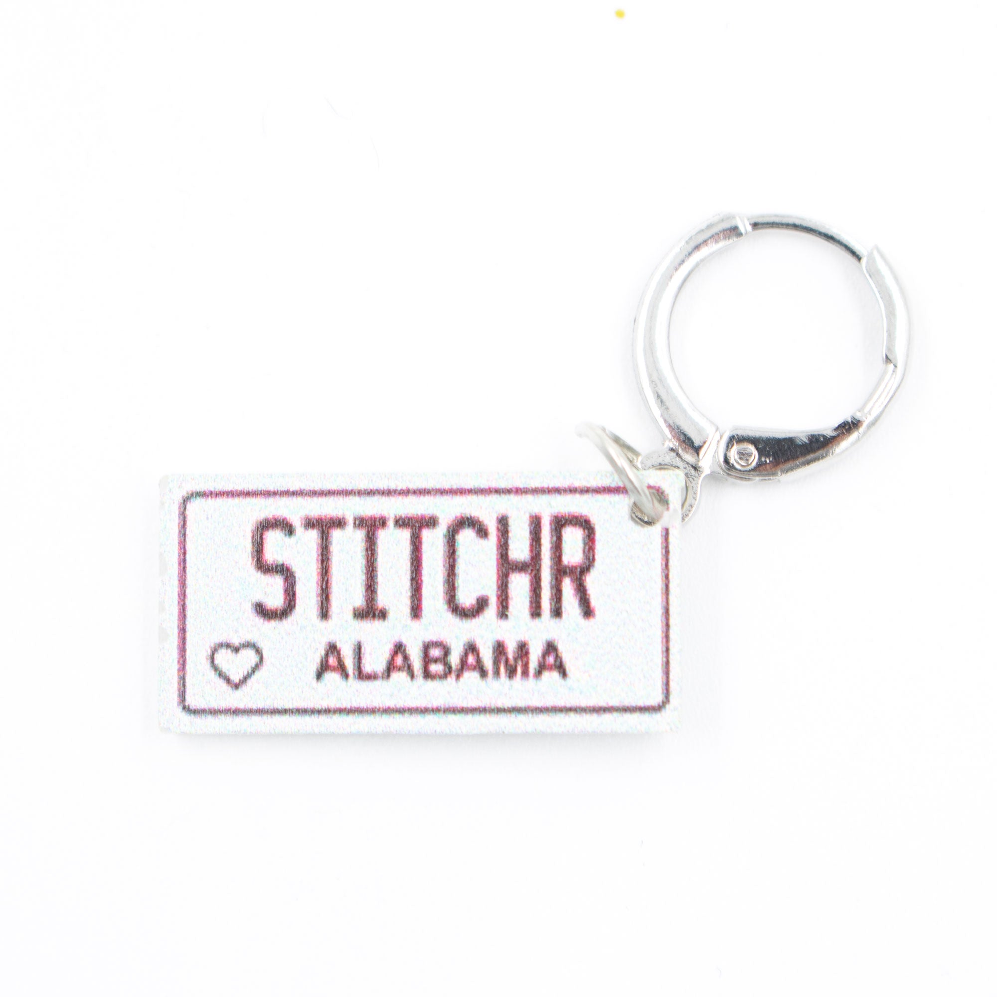 Jimmy Beans Wool State Stitch Markers - Alabama: Commemorative USA Stitchin State Road Trip Markers