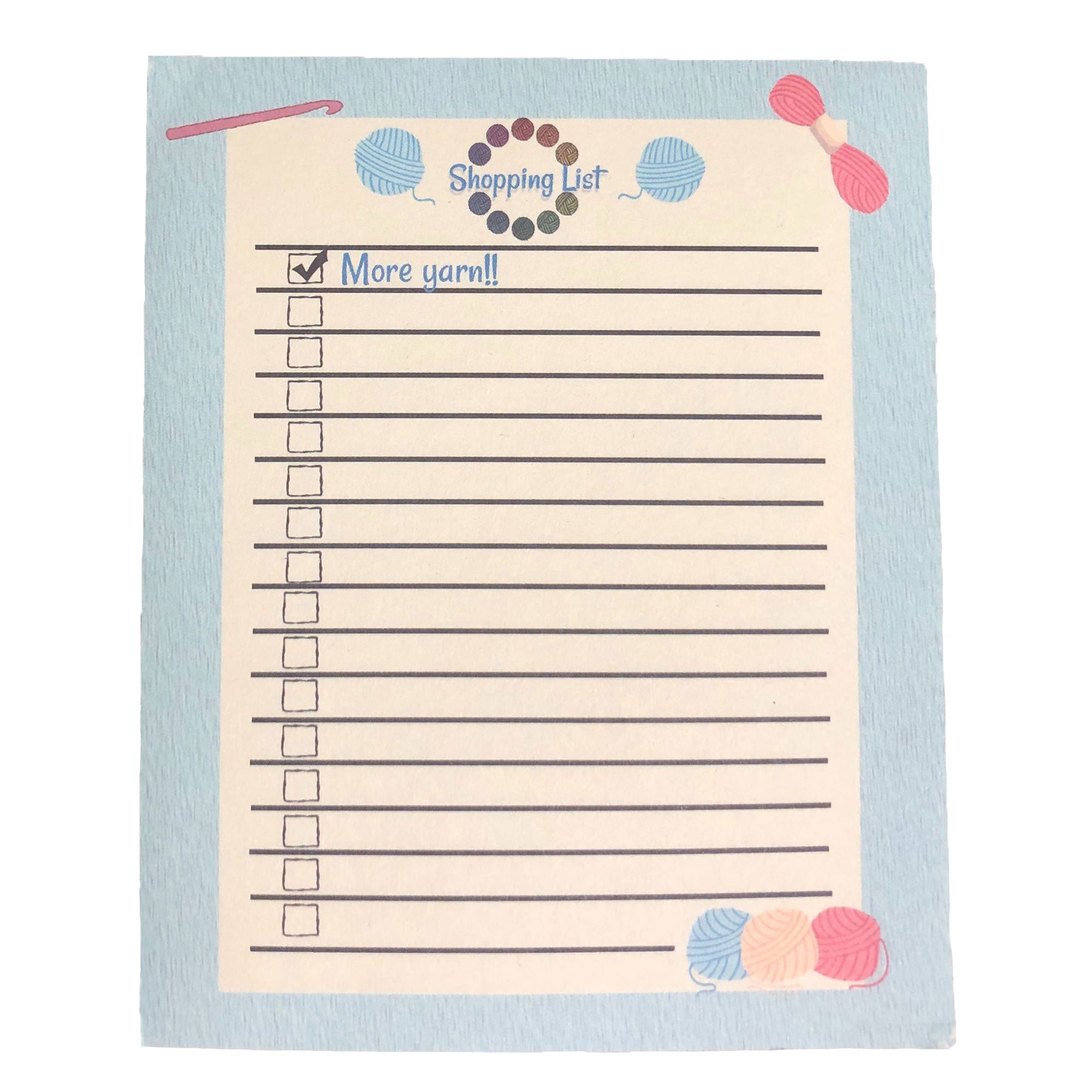 Jimmy Beans Wool Logo Gear - Stylish Jimmy Beans Notepad for Yarn Lovers