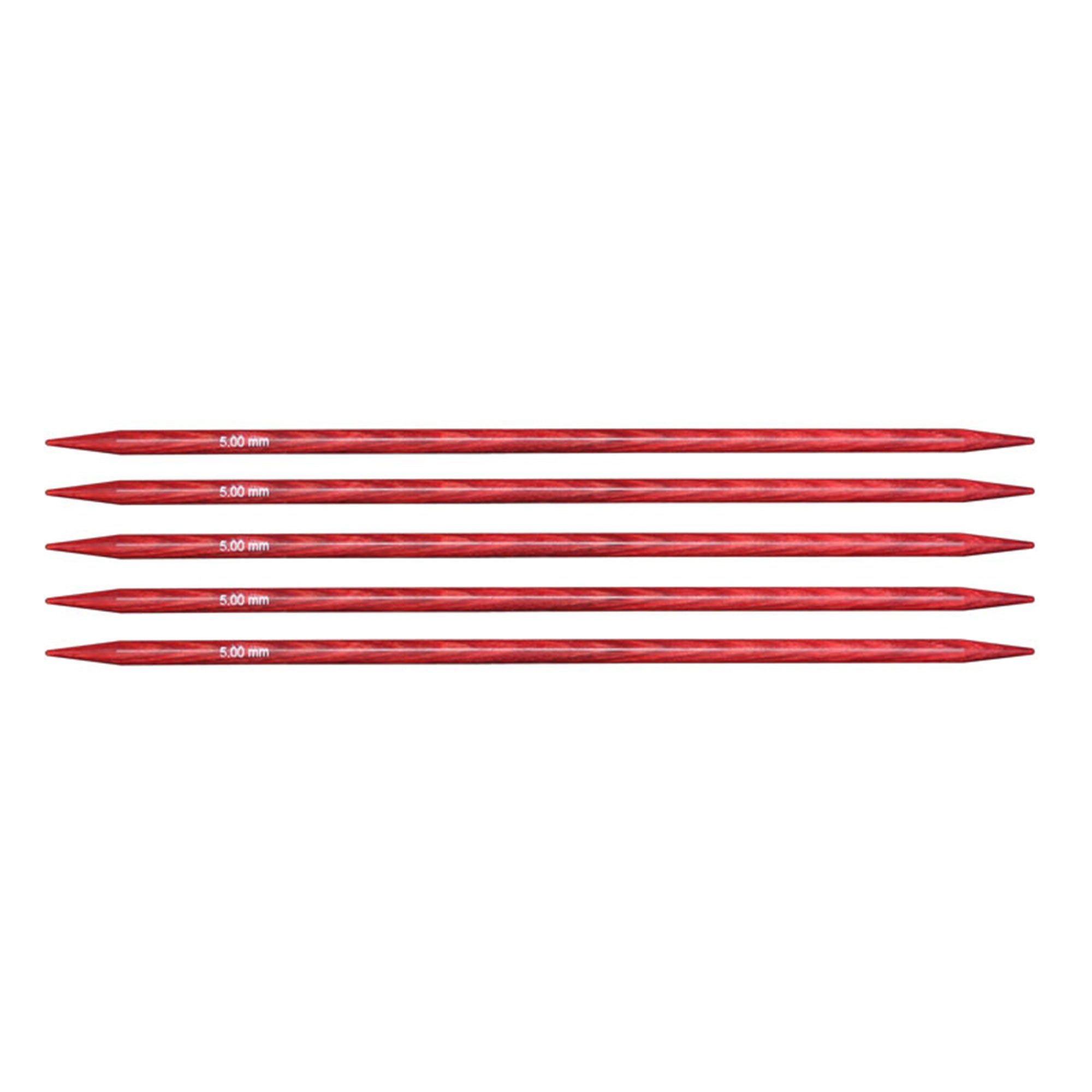 KnitPro Dreamz Double Point Needles - US 8 - 5 (5.0mm) Cherry Blossom - Ideal for All Yarn Projects