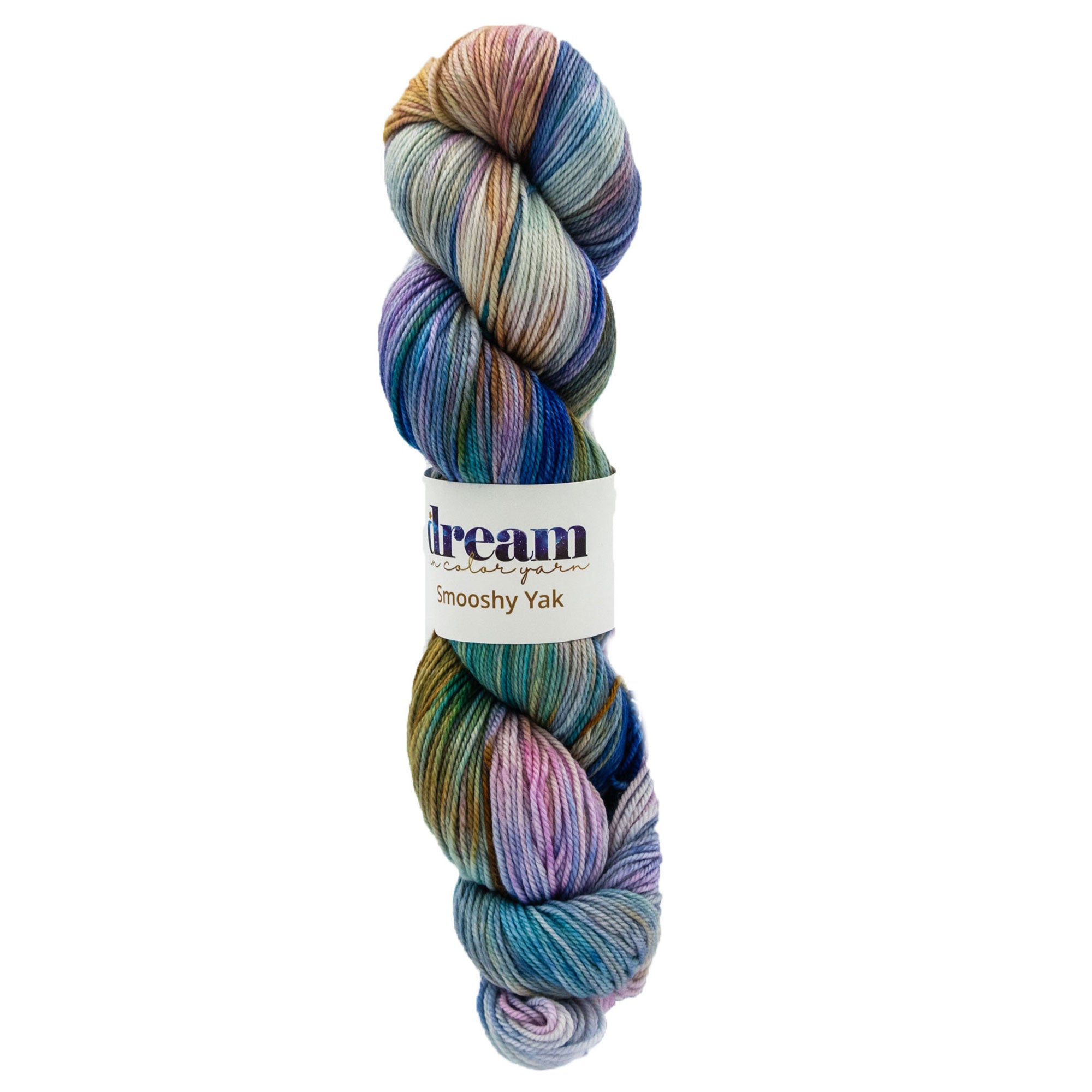 Dream in Color Smooshy Yak Yarn - Water Dragon: Luxurious Merino & Yak Blend