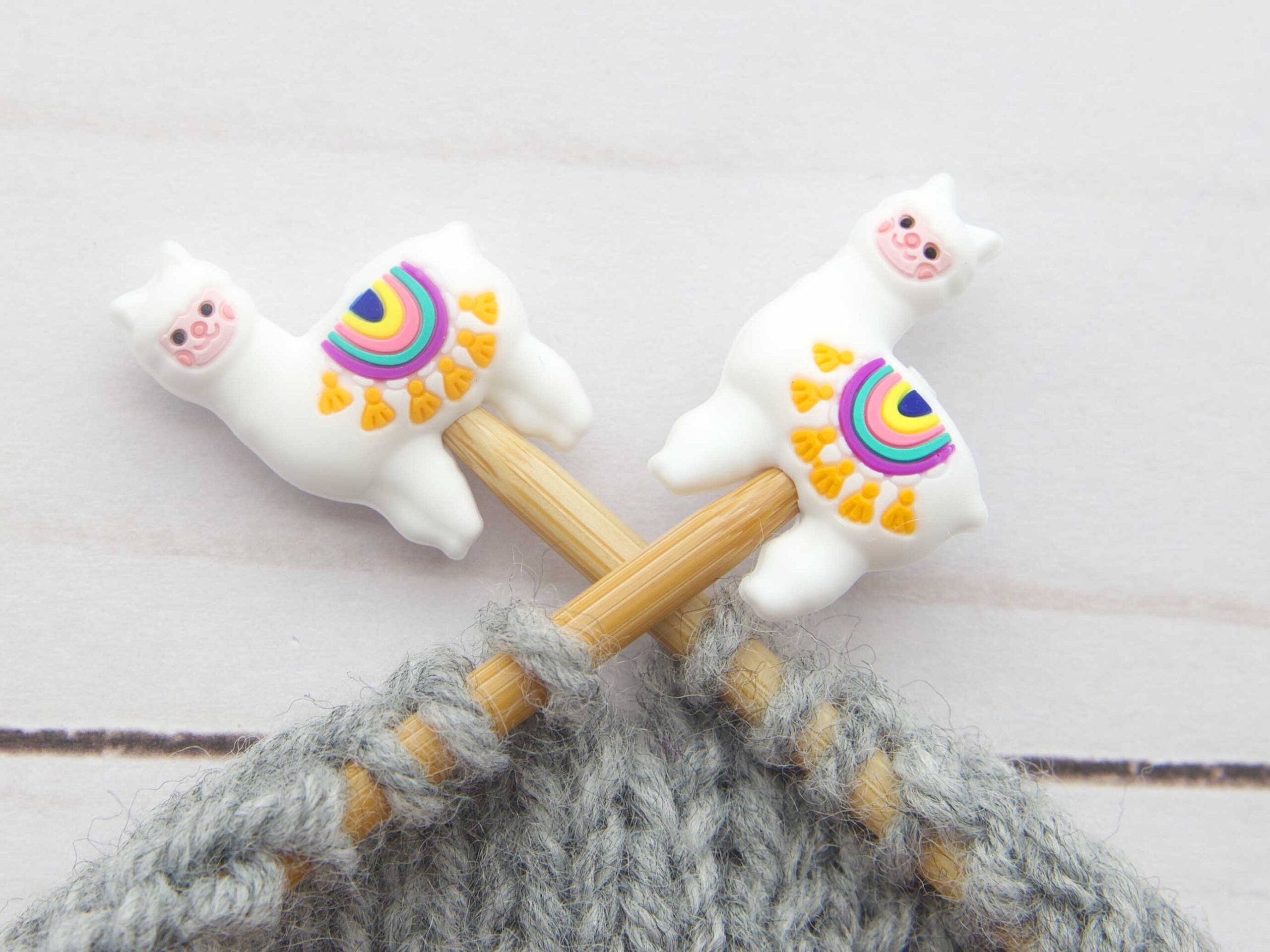 Fox & Pine Stitches Adorable Little Llama Stitch Stoppers and Point Protectors