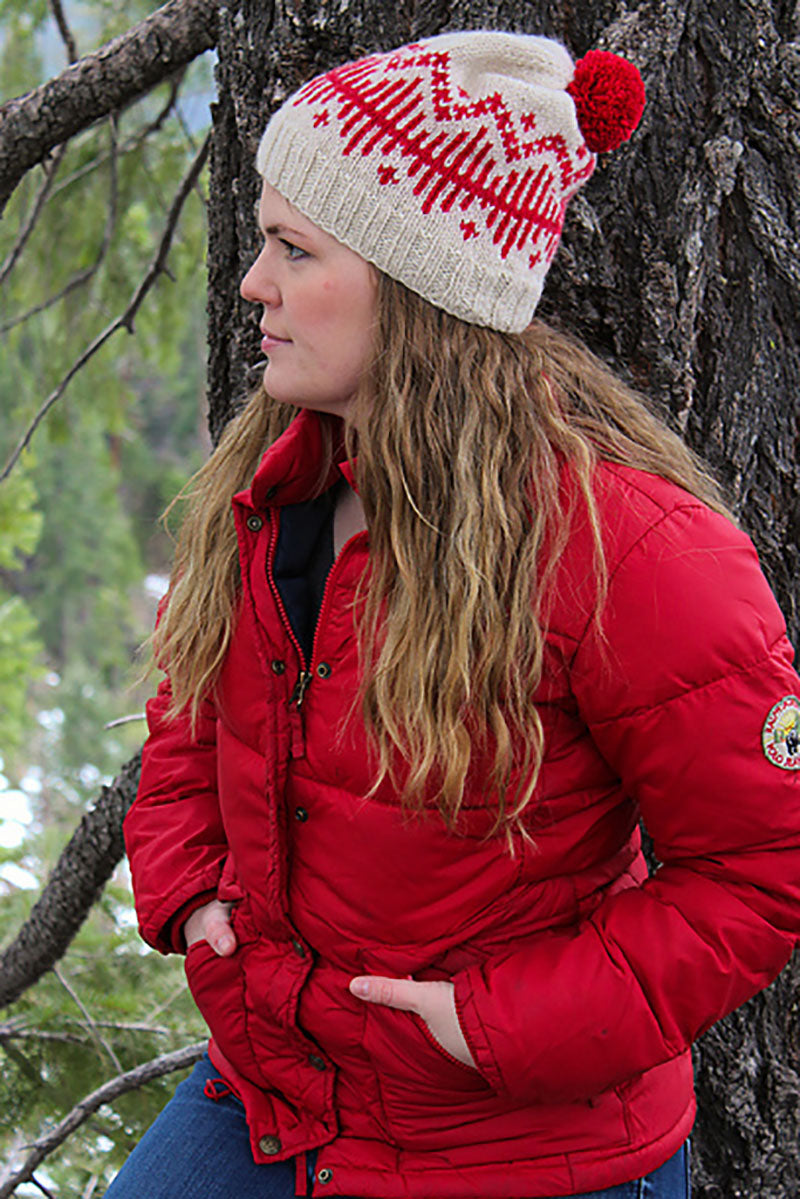 Justine Chenel Designs Alpine Lakes Beanie Pattern - Adult Medium PDF Download