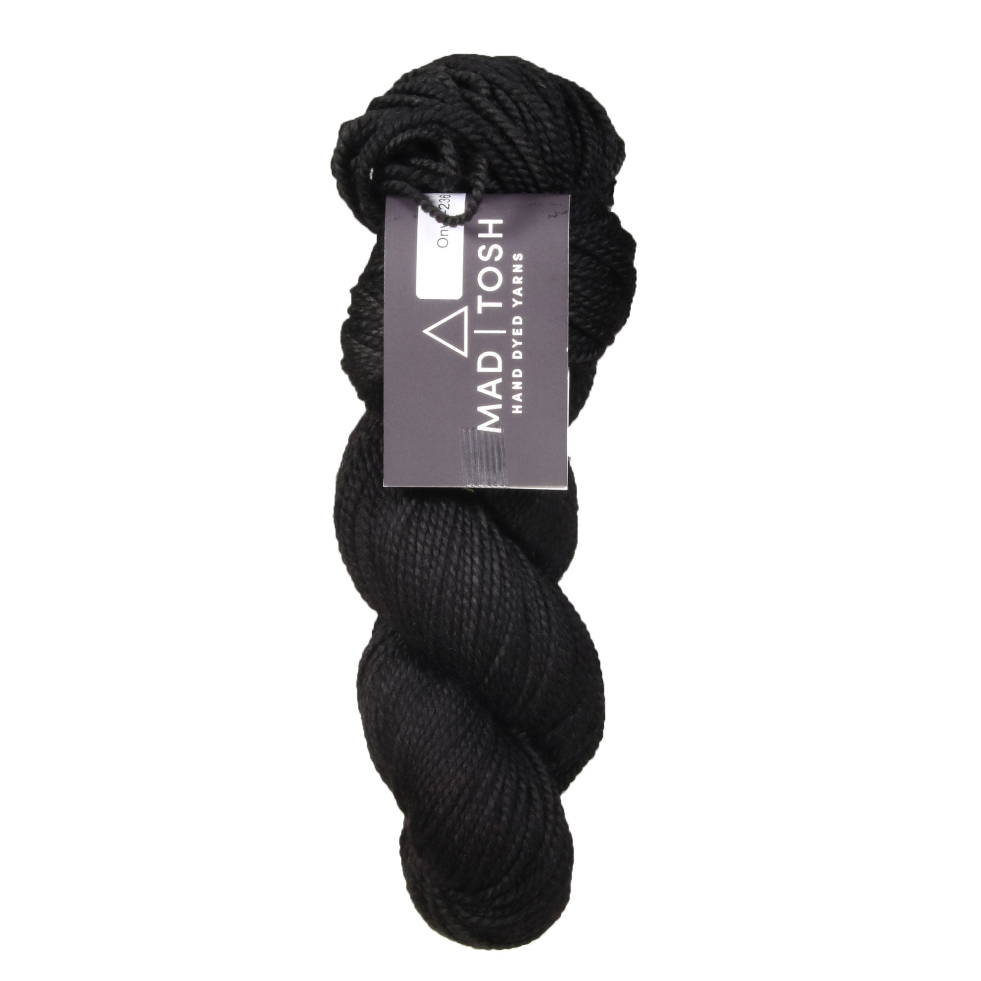 Madelinetosh Luxury Farm Twist Hand - Dyed Yarn in Onyx