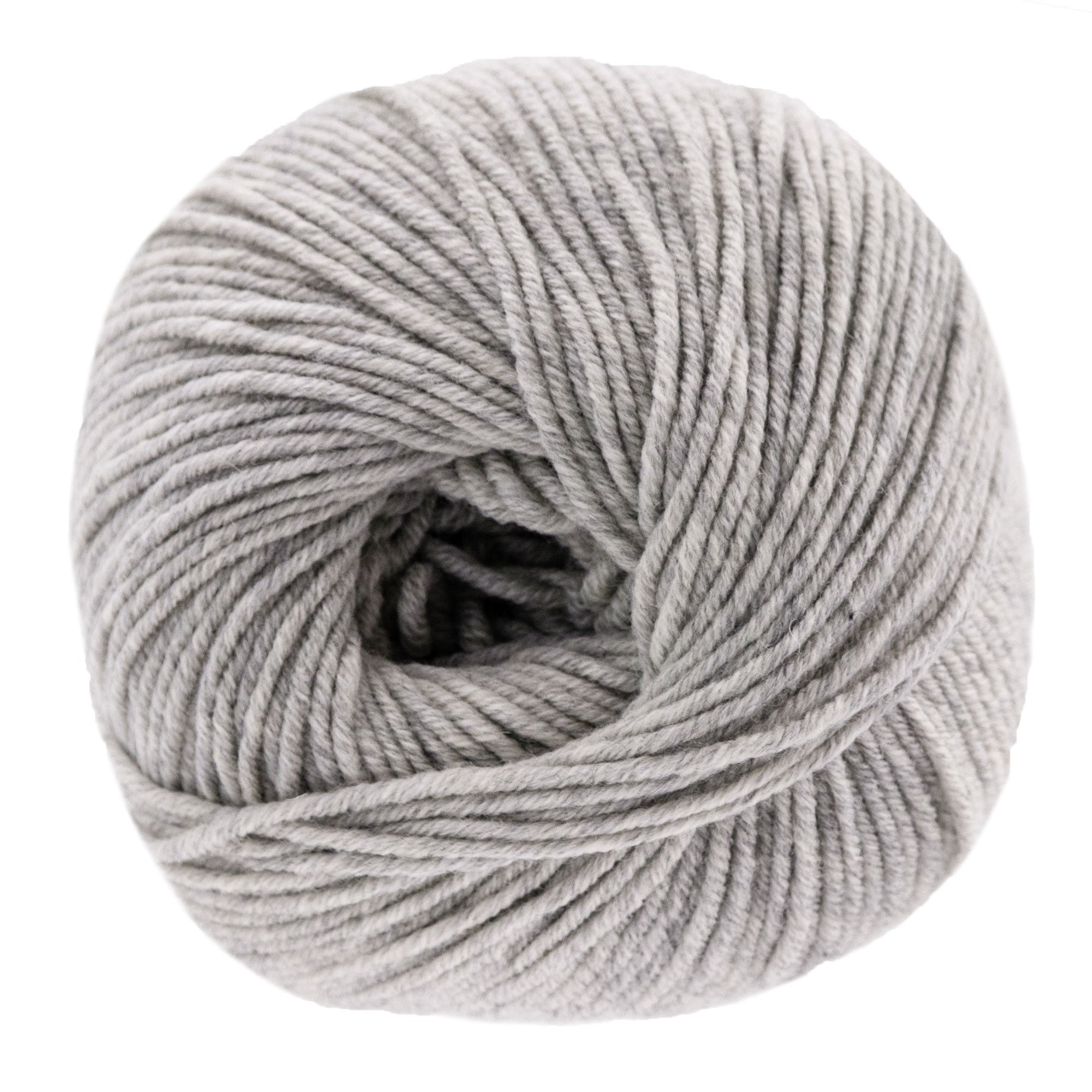 Lana Grossa Cool Wool Big Yarn - 0616 Light Grey Melange | Premium Extra Fine Merino Wool