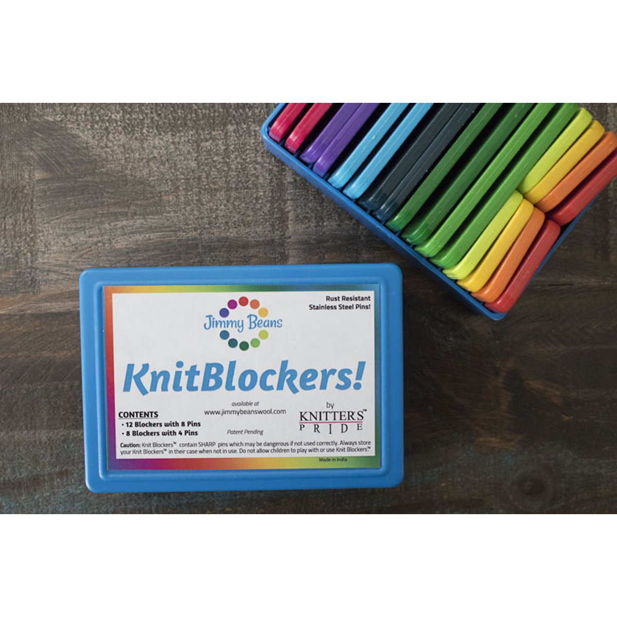 KnitPro Rainbow Knit Blockers - Essential Tools for Crochet and Knit Blocking