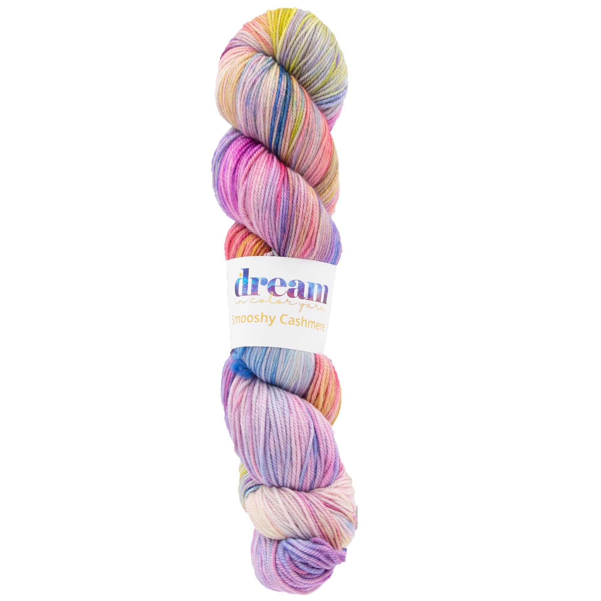 Dream in Color Smooshy Cashmere Yarn - Retro Vibe: Ideal for Knitting and Crochet