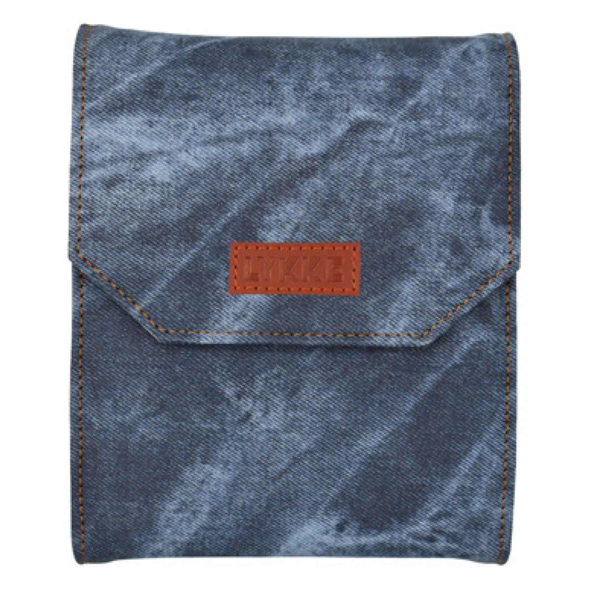 LYKKE Crafts Premium Birchwood Starter Interchangeable Needle Sets - Indigo - 5 Tips US 3 - 10 for Beginner and On - the - go Knitters