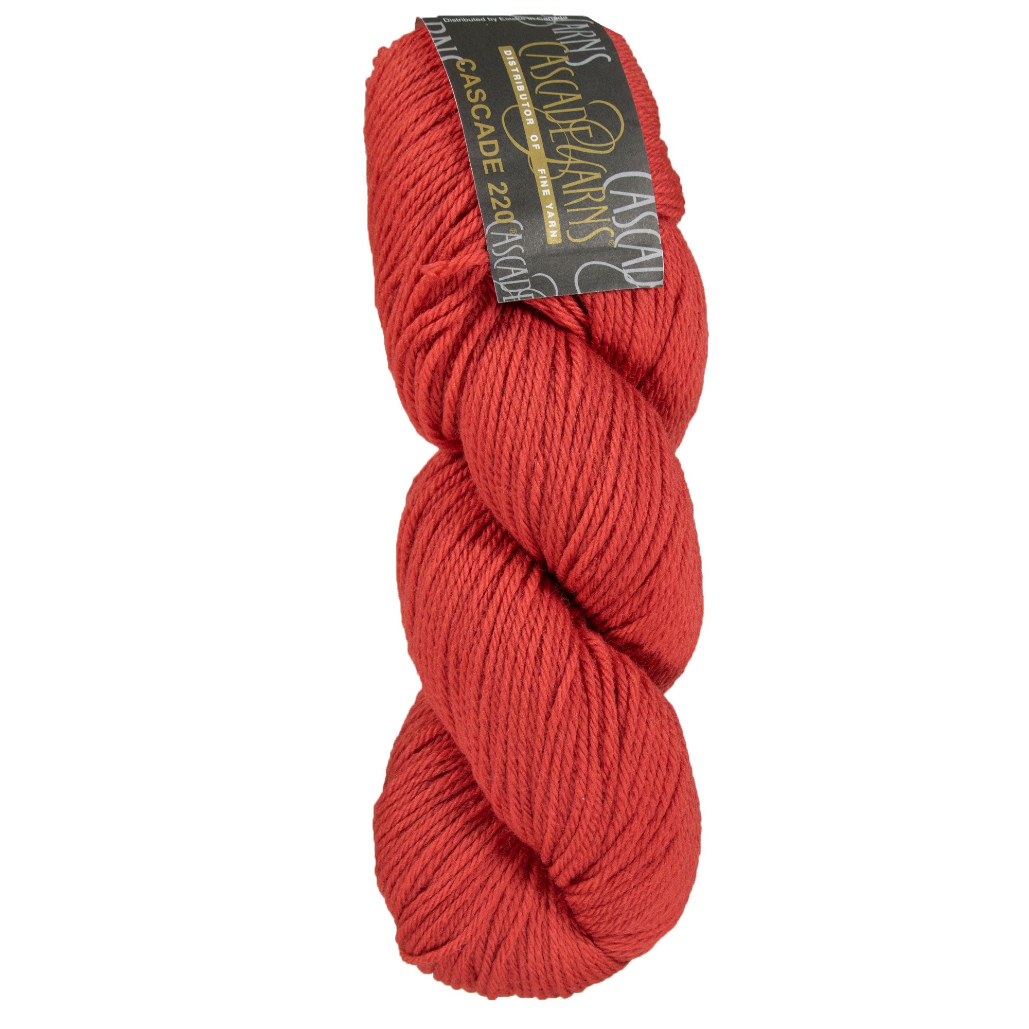 Cascade 220 Worsted-Weight Yarn - 9668 Paprika, 100% Pure Peruvian Highland Wool