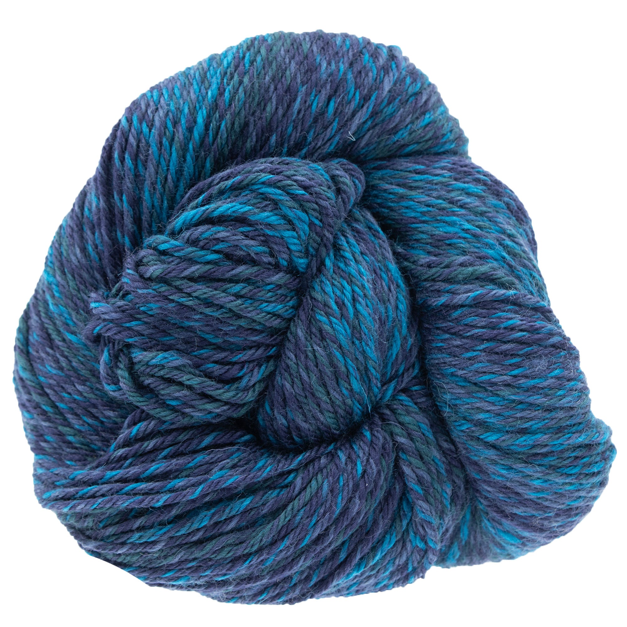 Cascade Yarns 220 Superwash Aran Wave Yarn - 116 Deep Sea: Color - Shifting Aran - Weight Yarn