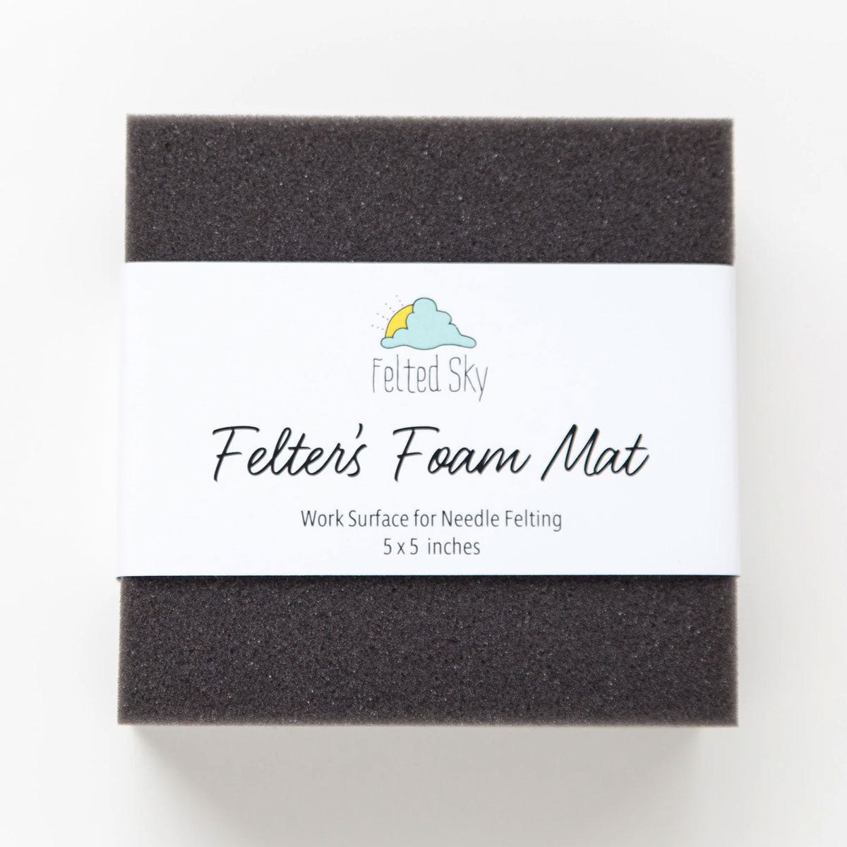 Felted Sky Small 5 x 5 Needle Felting Foam Mats - Ideal for Beginner Felting Projects